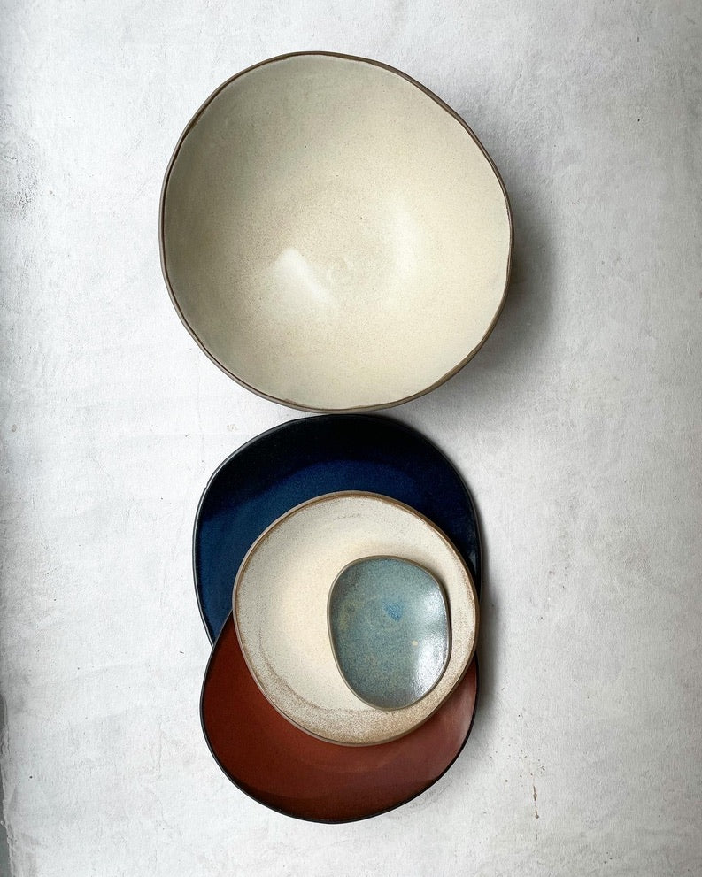 Statement Bowl in Linen