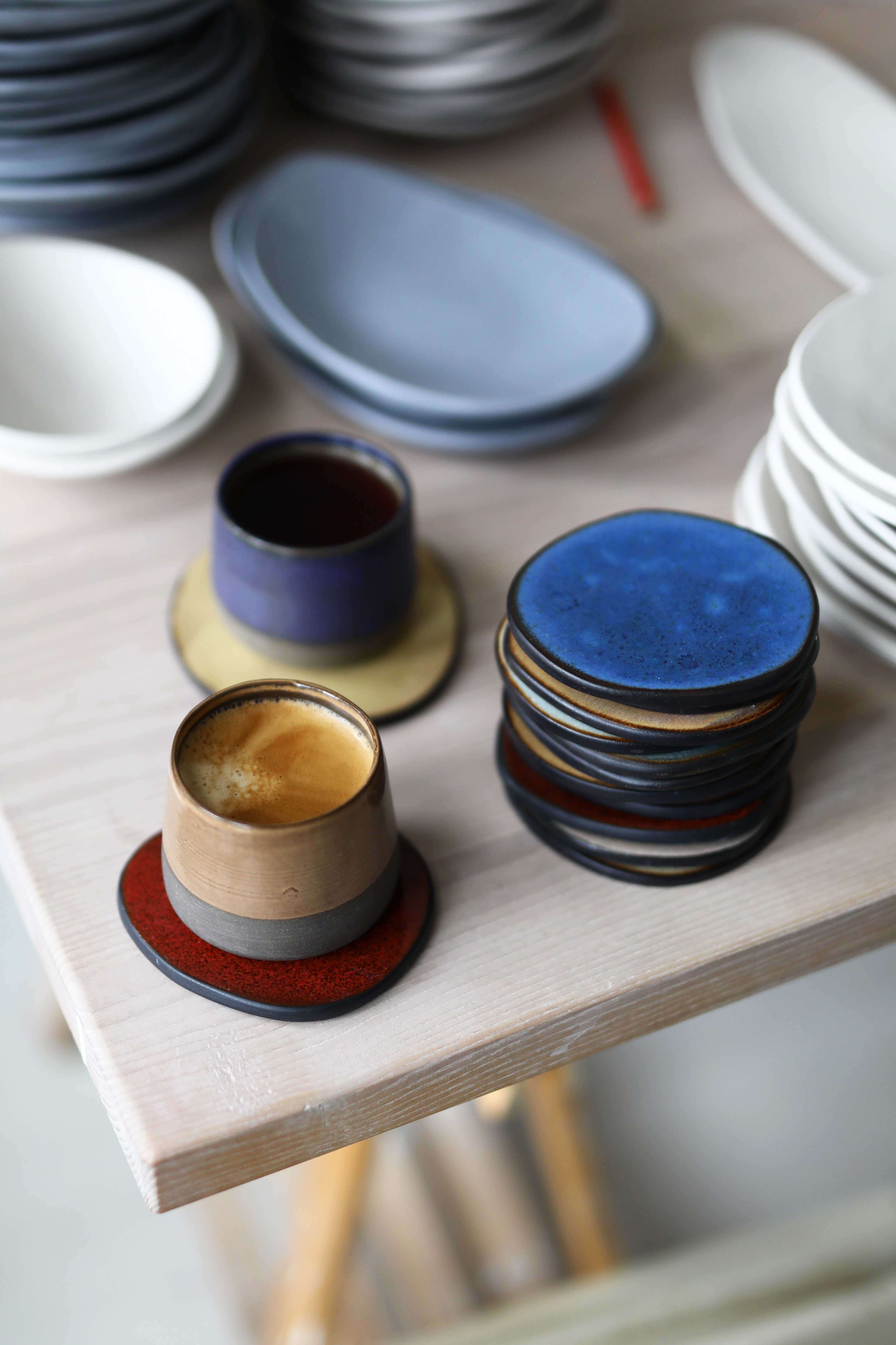 Coaster in Café Indigo