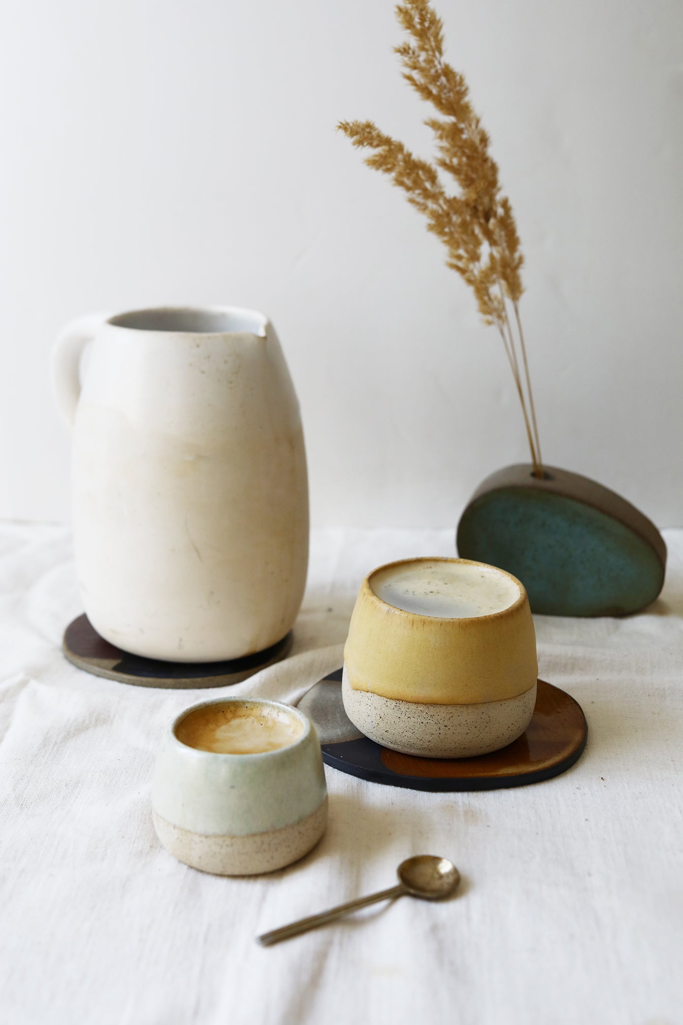 Cappuccino Cup in Celestial Olive