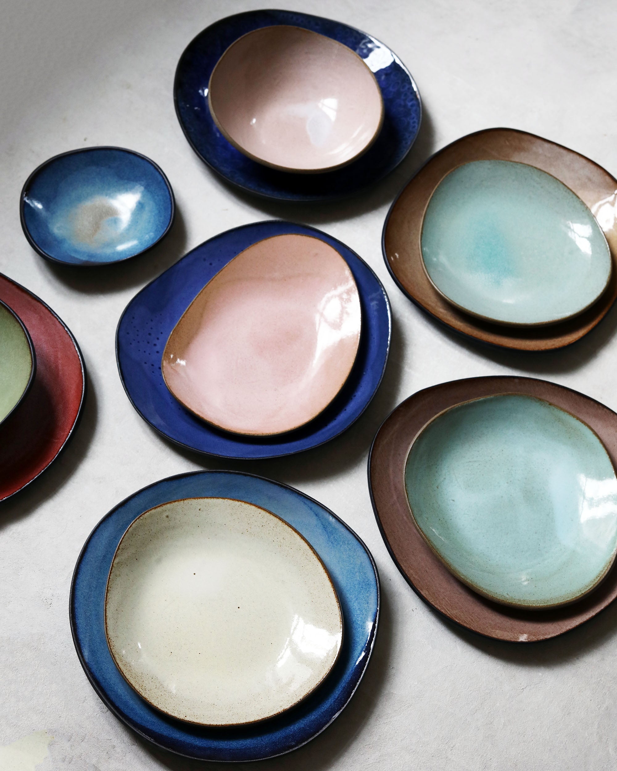 Everyday Plate in Electric Blue