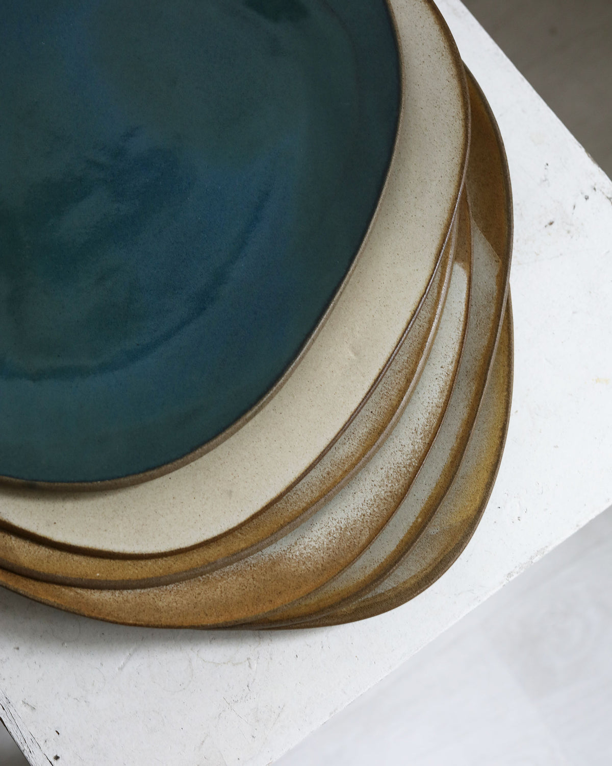 Dinner Plate in Jade Green