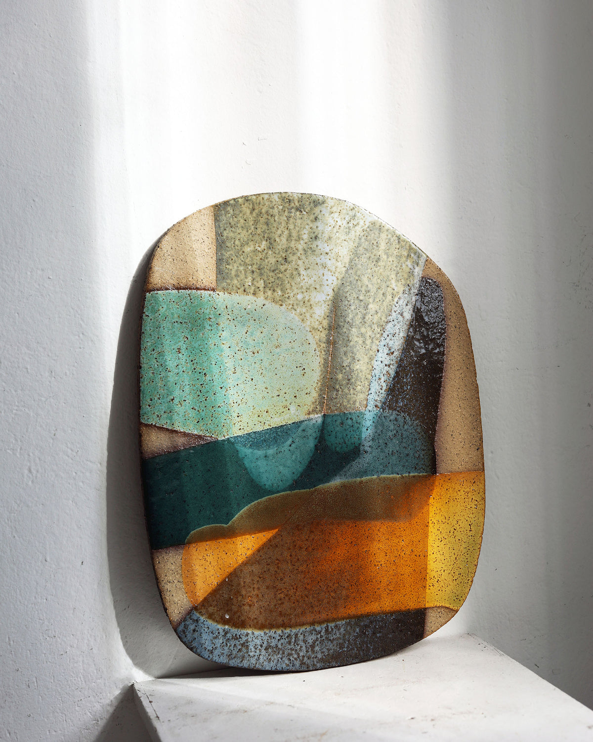 Ceramic Painting "Studies of the Setting Sun"