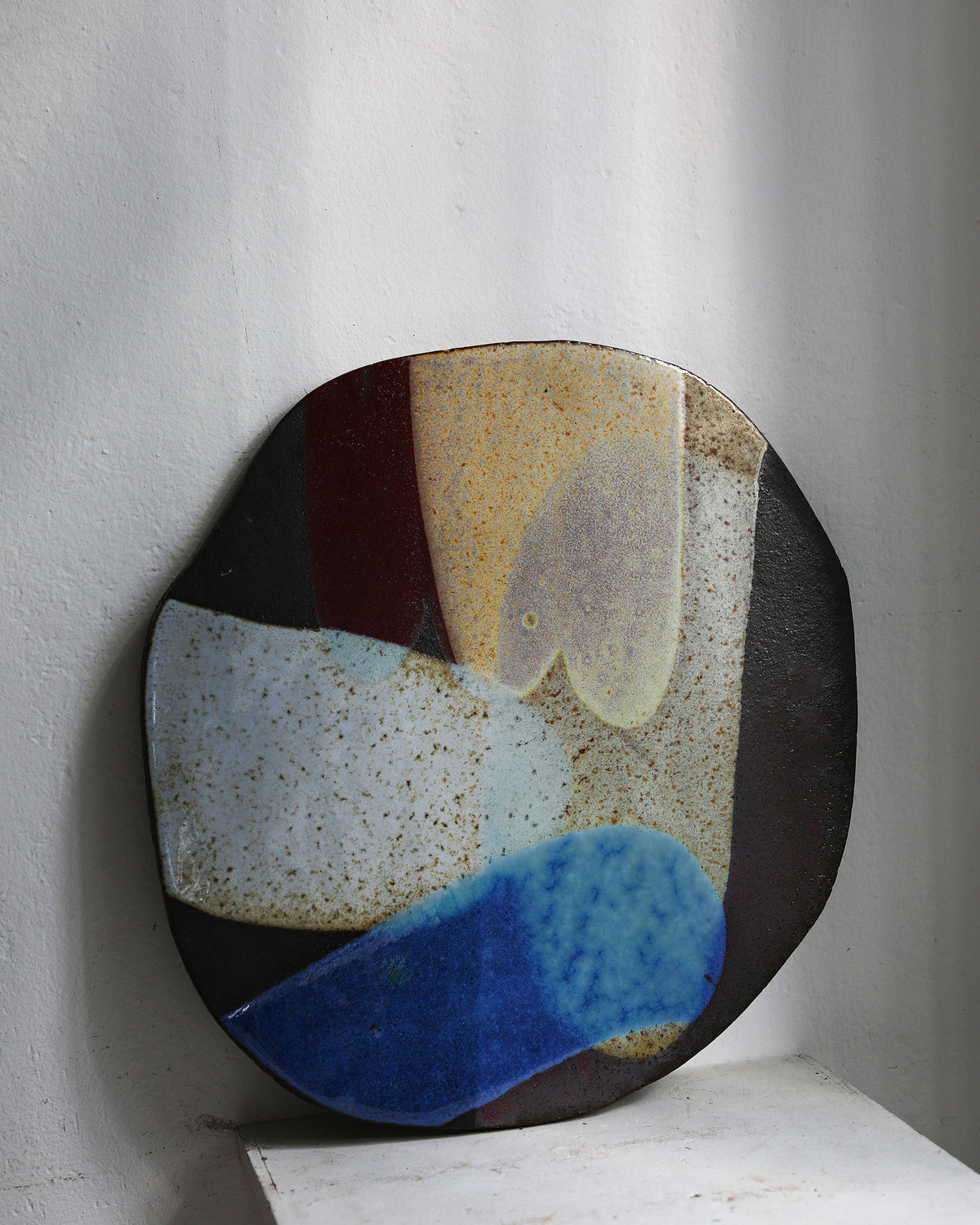 Ceramic Painting "The Geometry of Dusk"