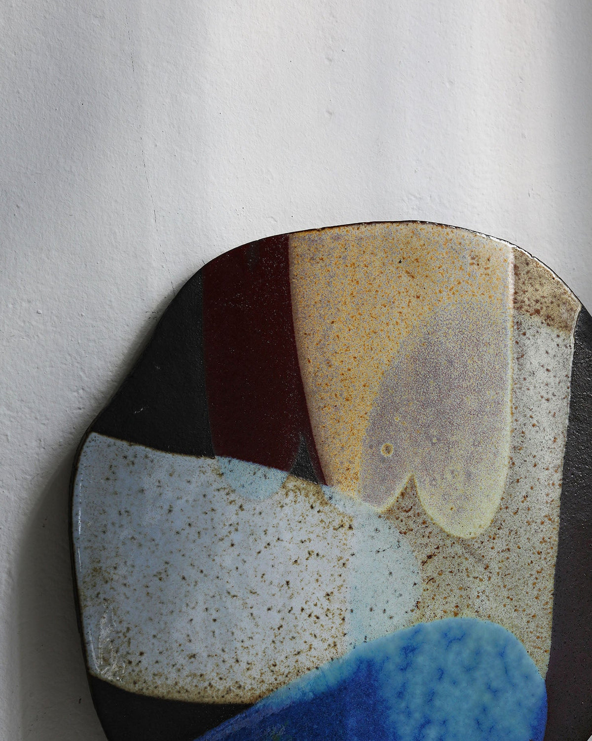 Ceramic Painting "The Geometry of Dusk"