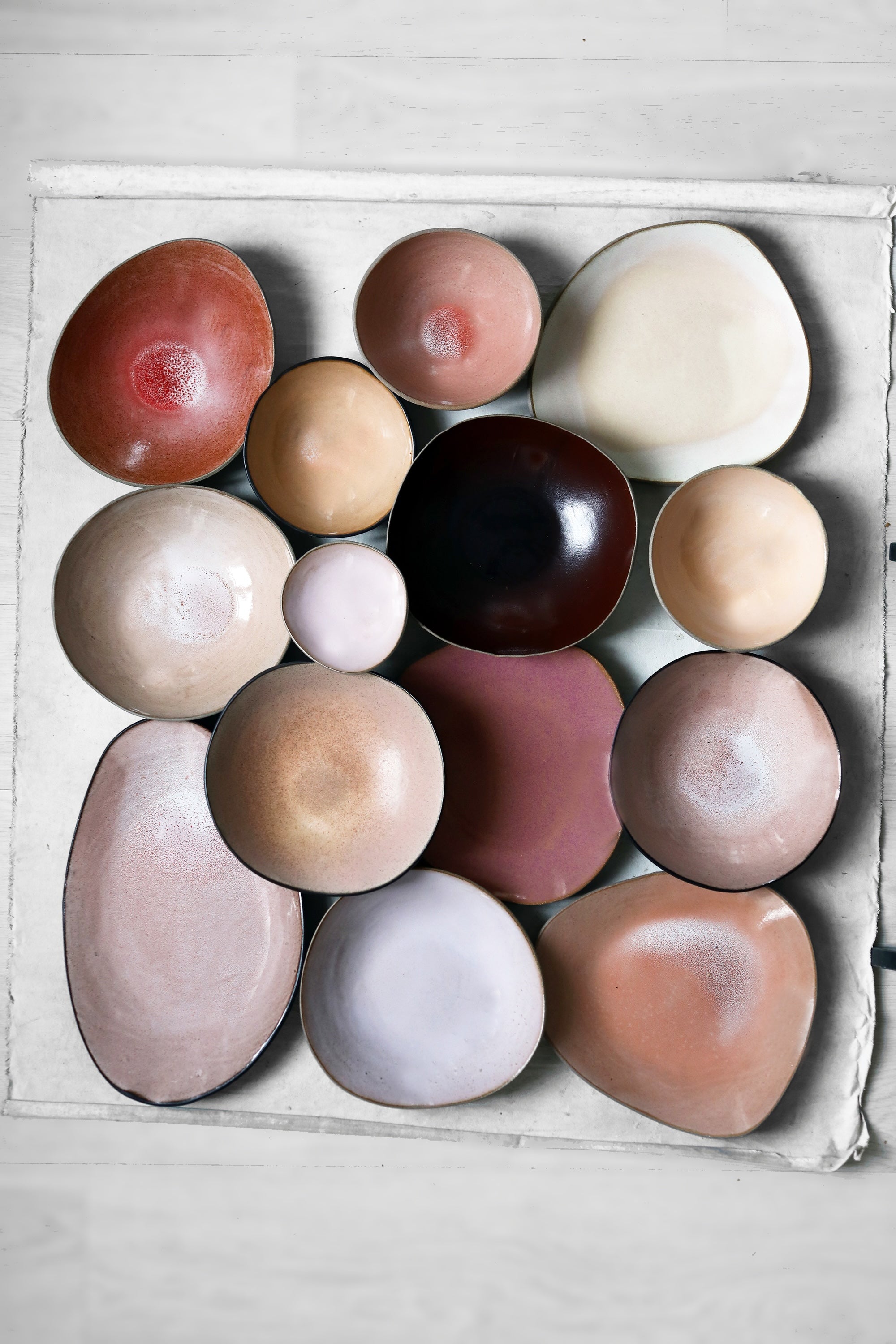 Medium Tray in Pale Sakura