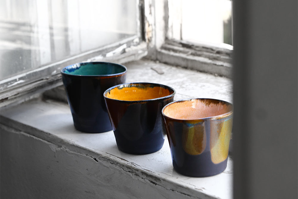 Painted Latte Cup XII