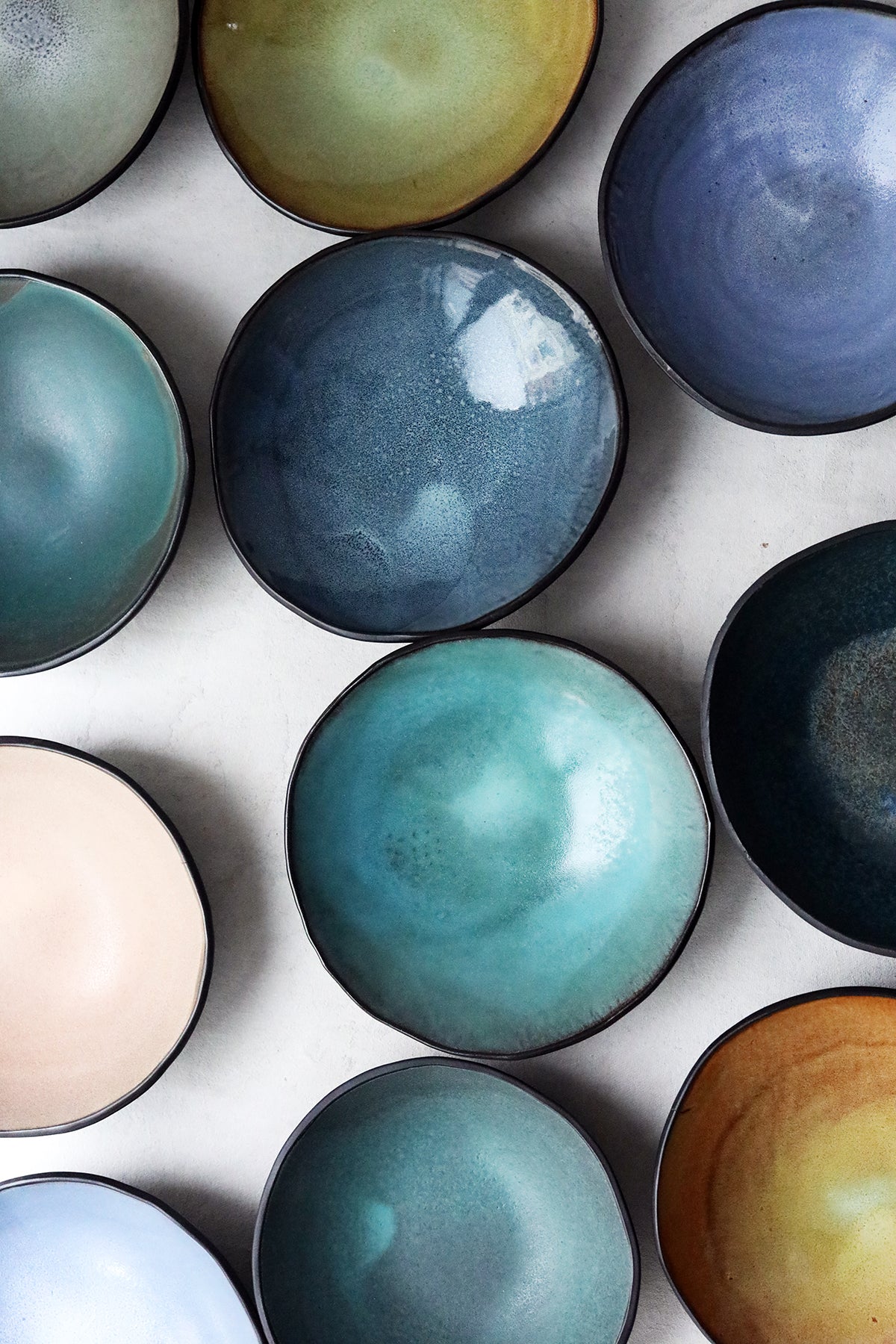 Breakfast Bowl in Cobalt Splash