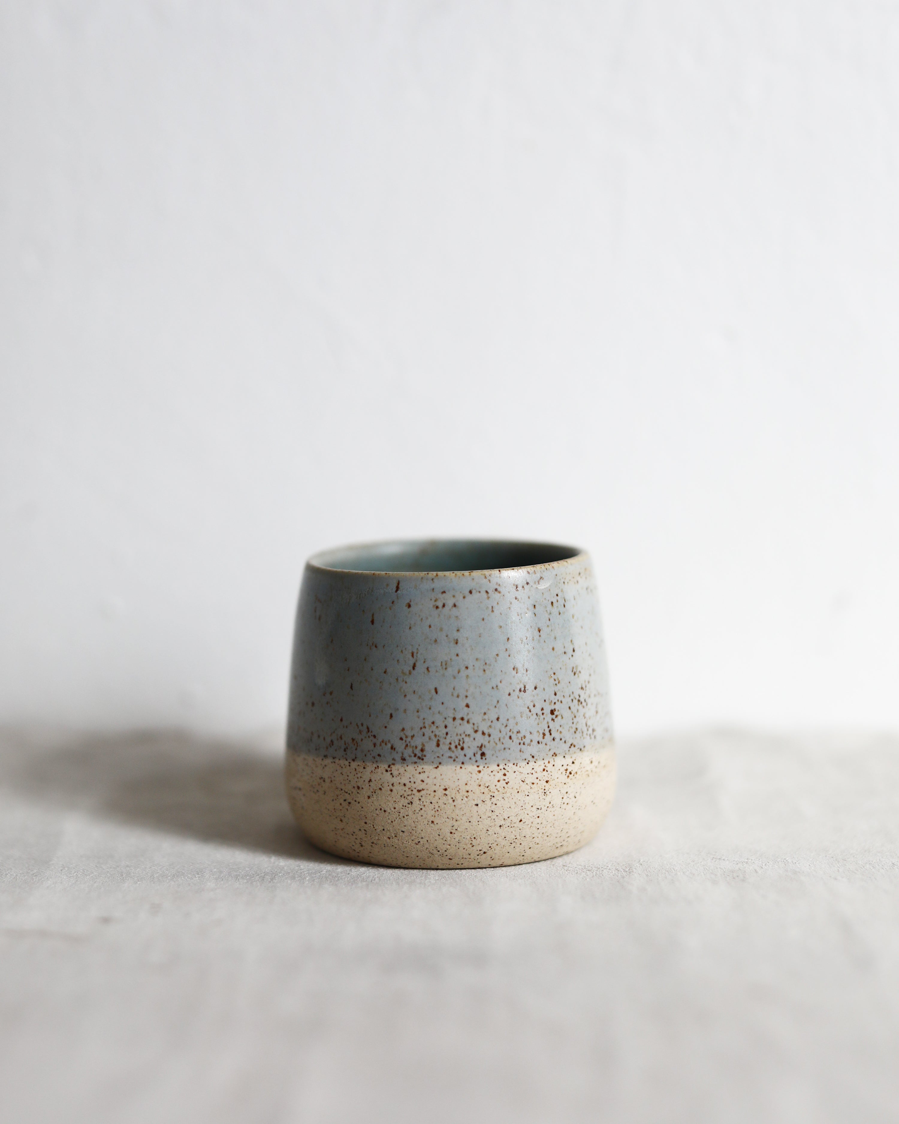 Cappuccino Cup in Muted Marine