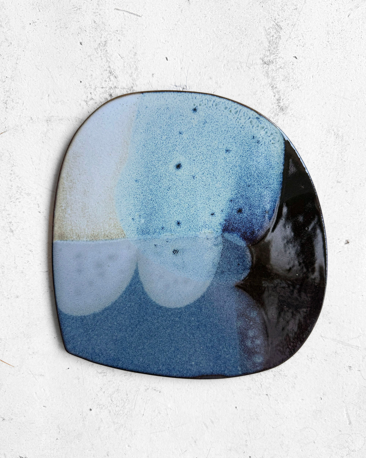 Ceramic Painting "Winter Intervals”