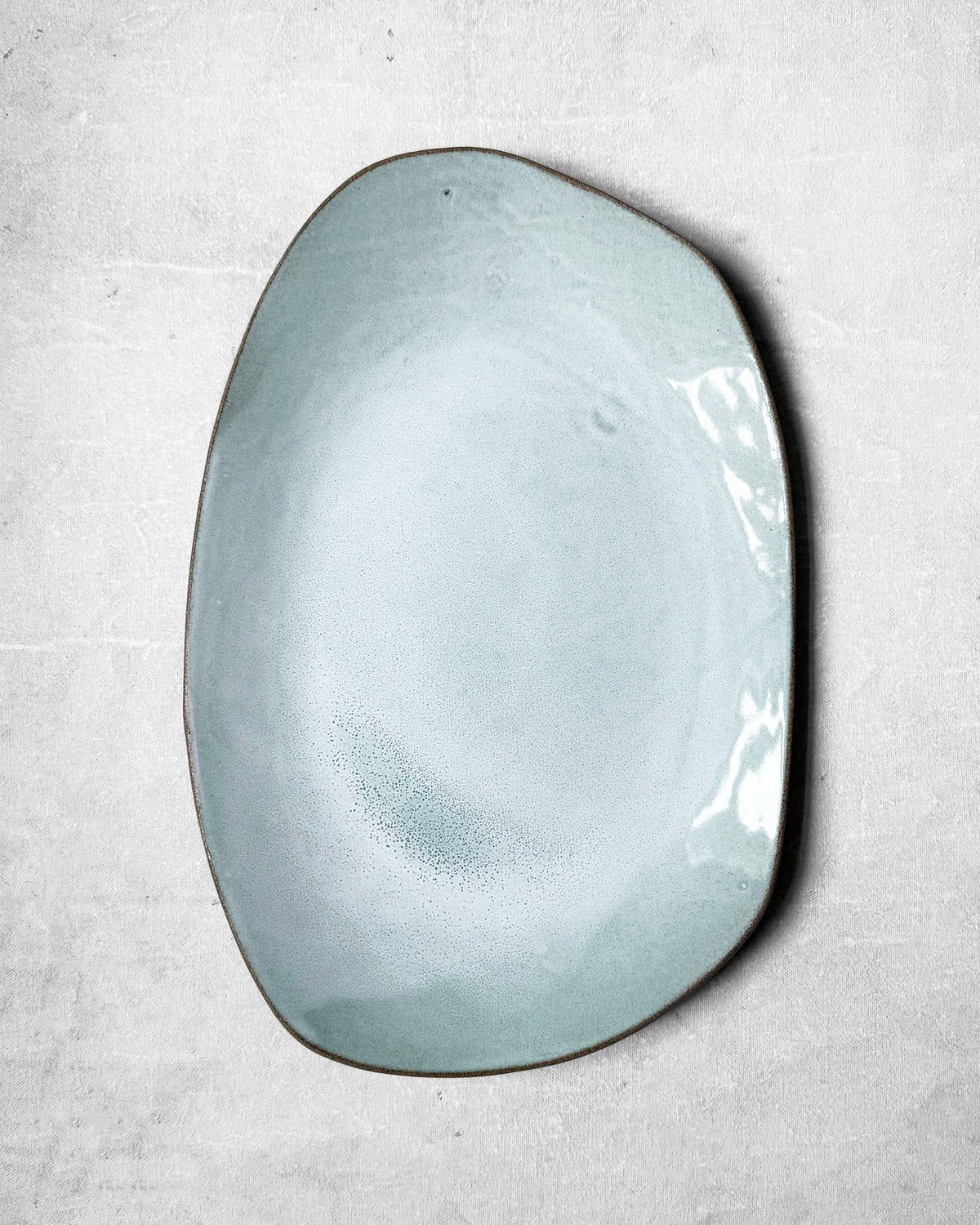 Large Serving Platter in Sage