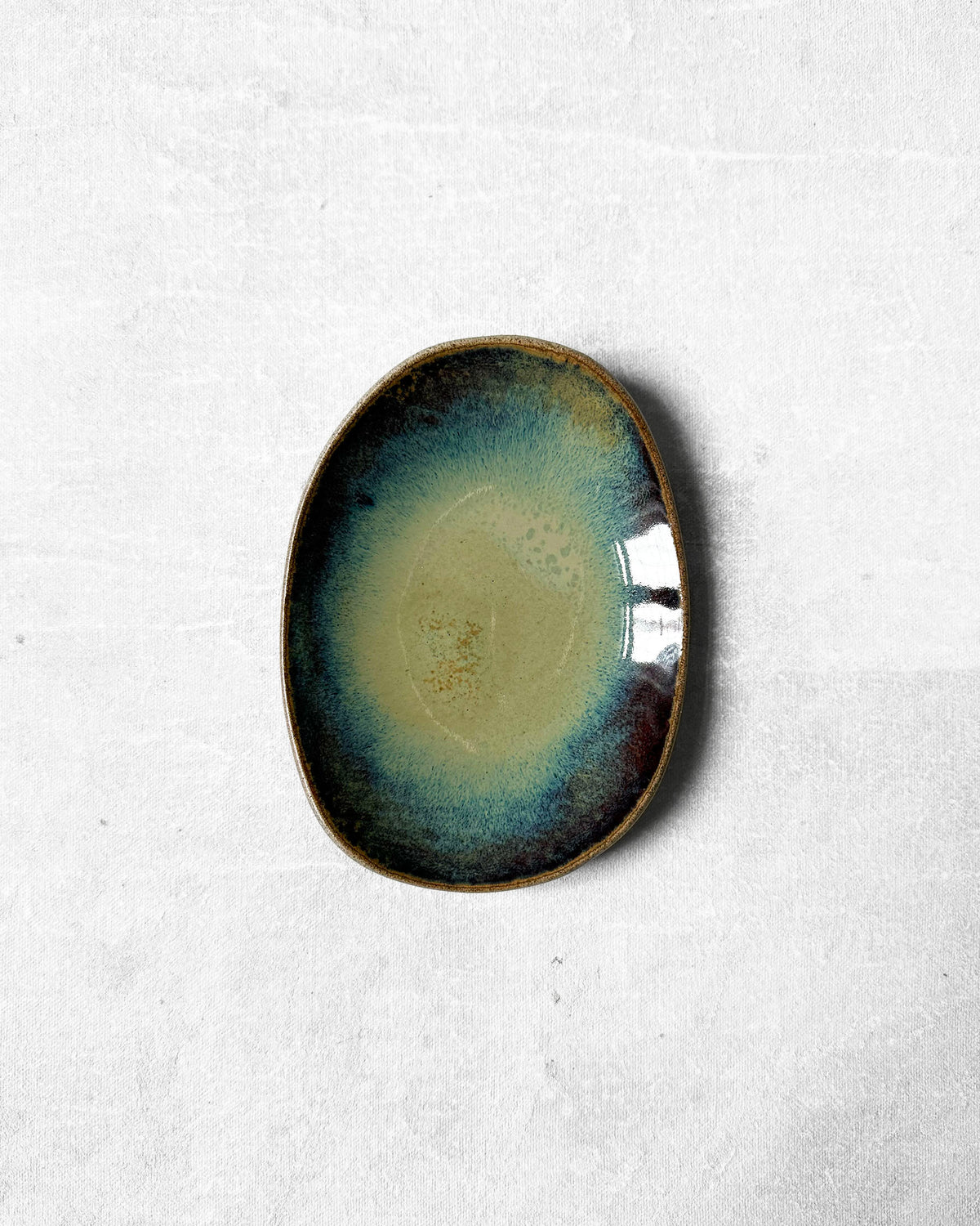 Tapas Plate in Antique Jade