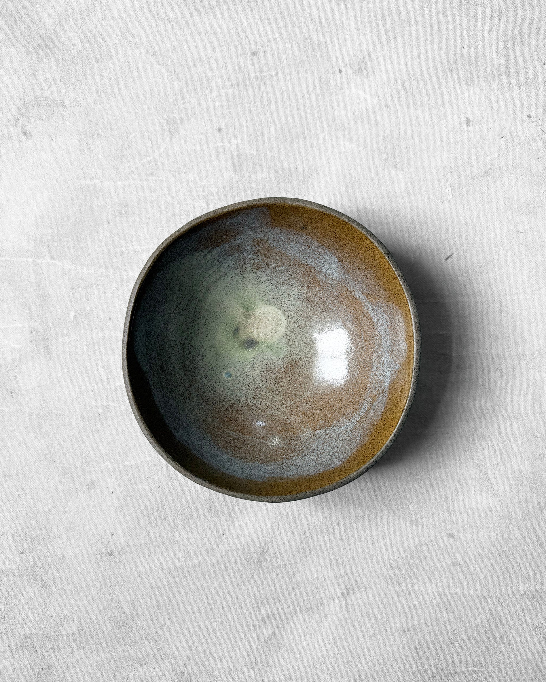 Breakfast Bowl in Sage Swirl