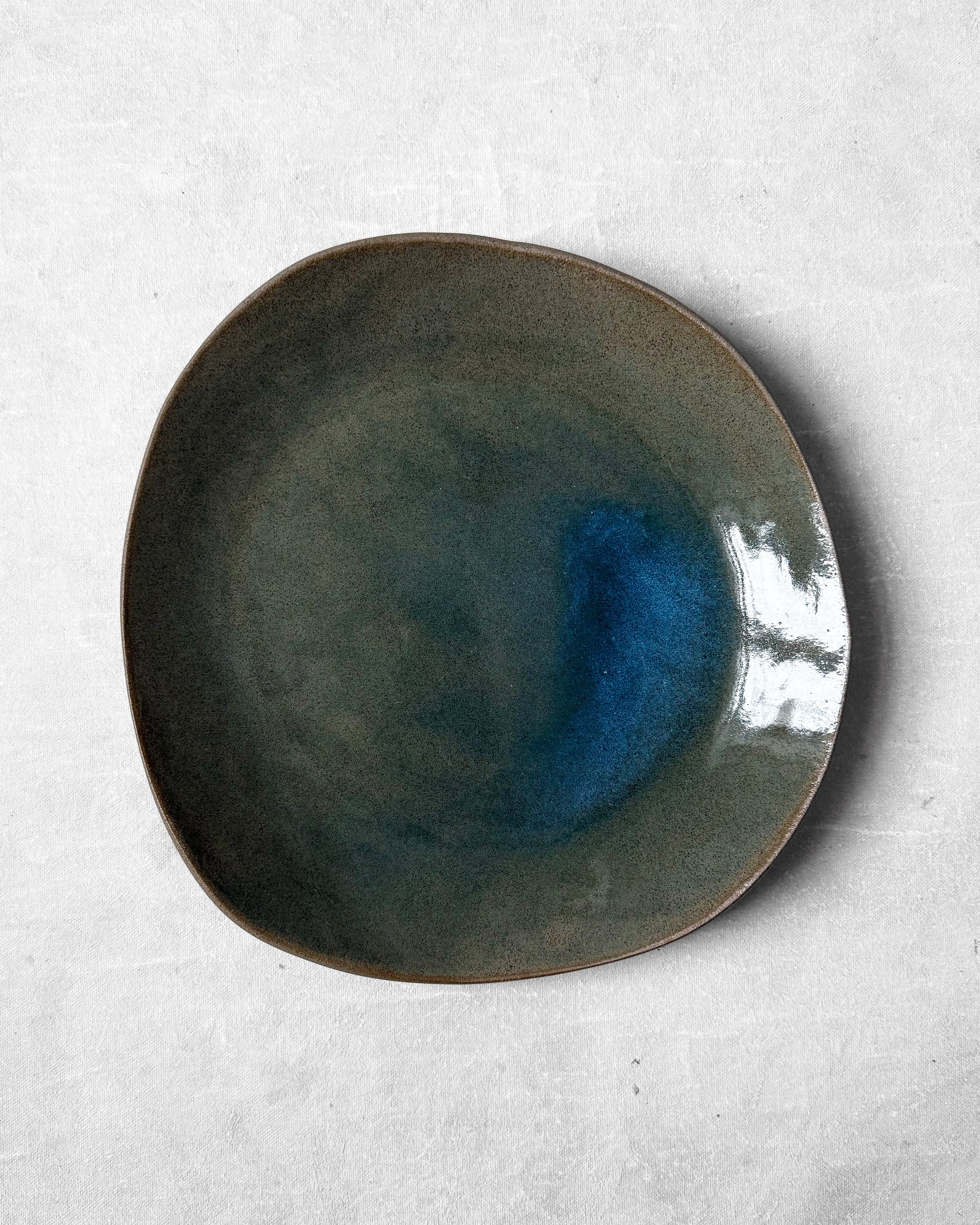 Dinner Plate in Aquamarine