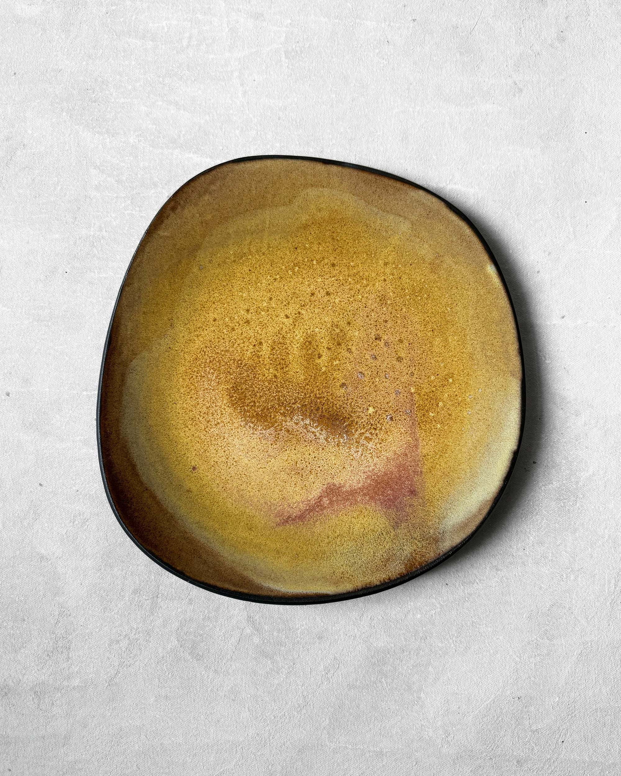 Dinner Plate in September Sunset