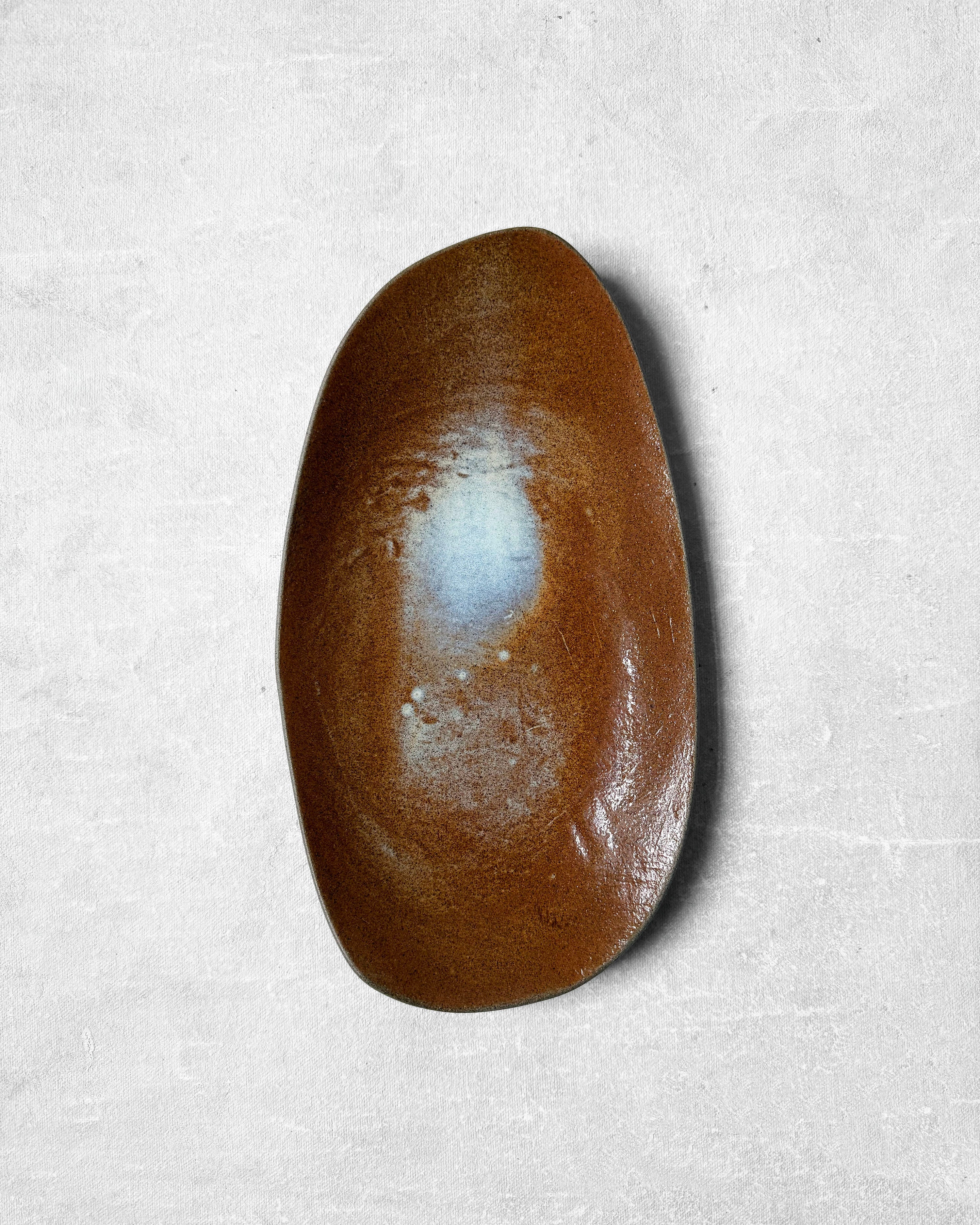 Small Serving Platter in Drift Blue