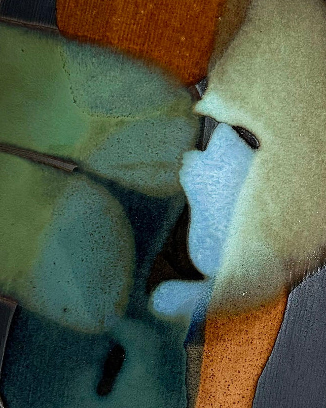 Painted Small Serving Tray