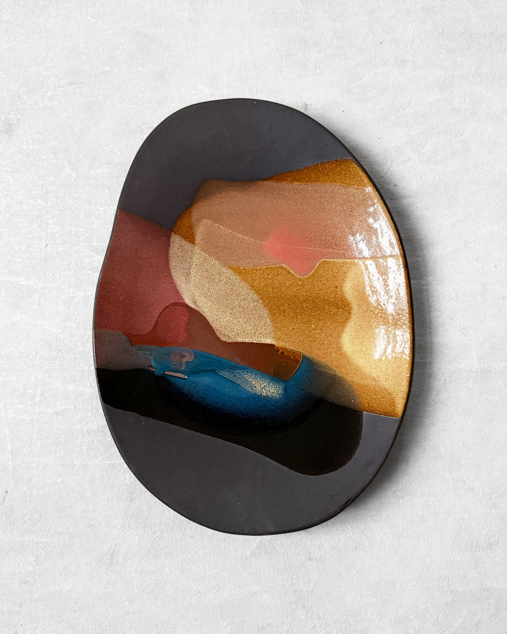 Painted Medium Serving Tray