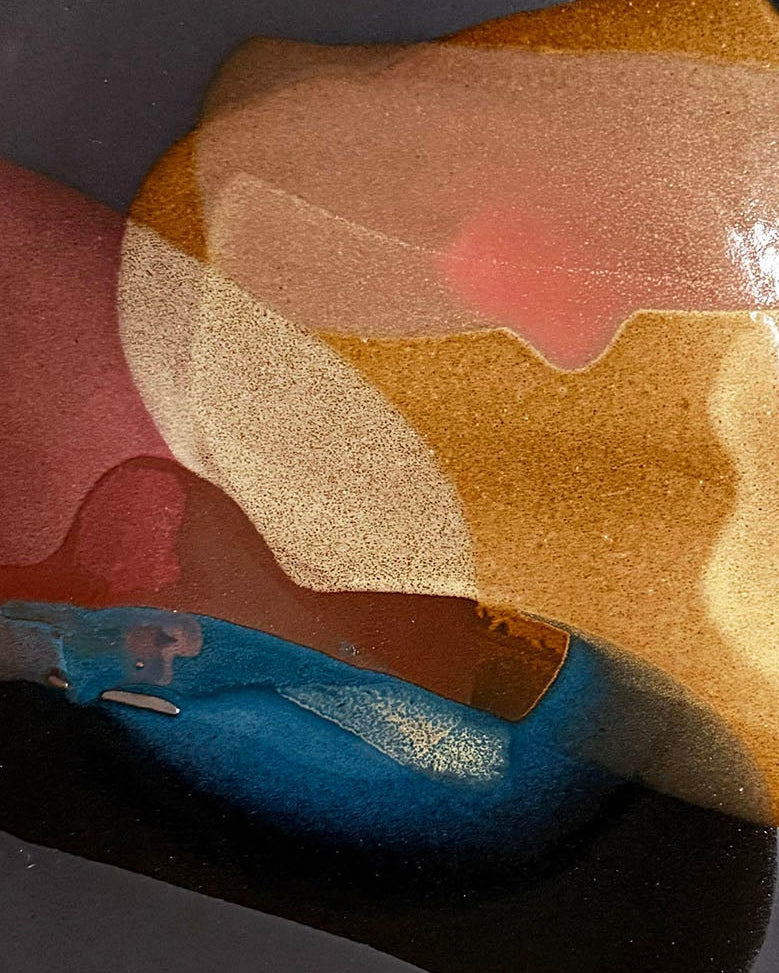 Painted Medium Serving Tray