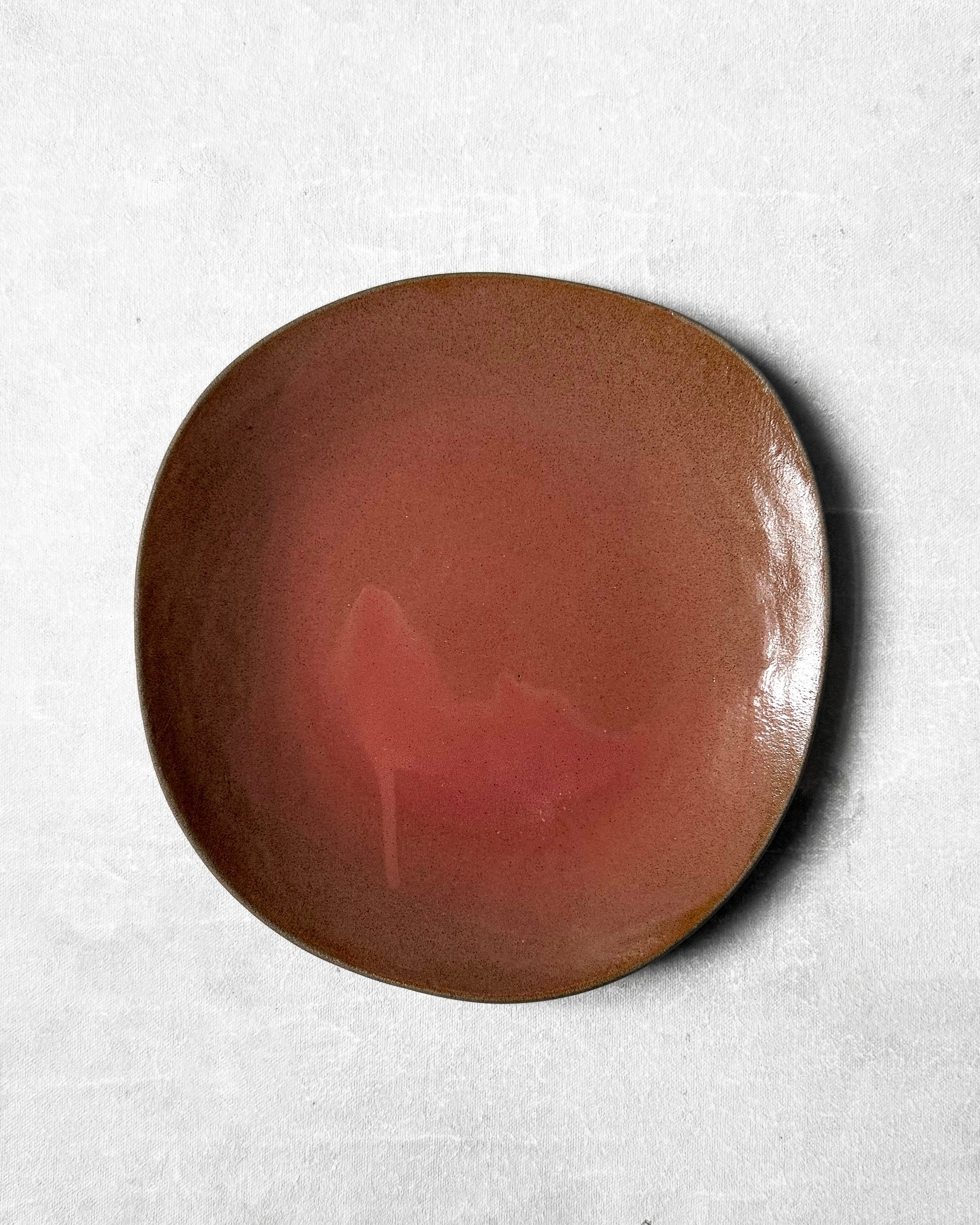 Everyday Plate in Radiant Coral