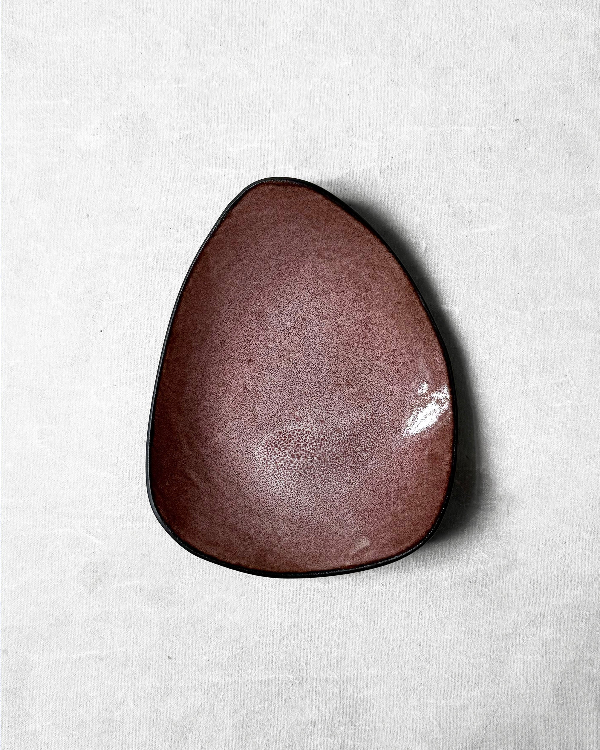 Dessert Plate in Ruby