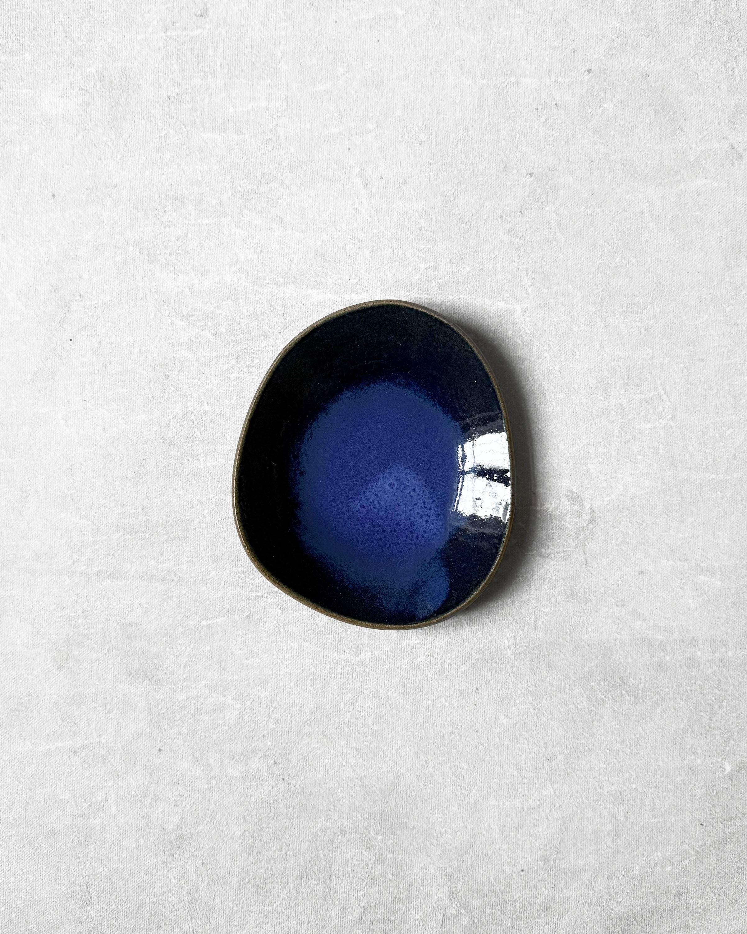 Tapas Plate in Electric Blue