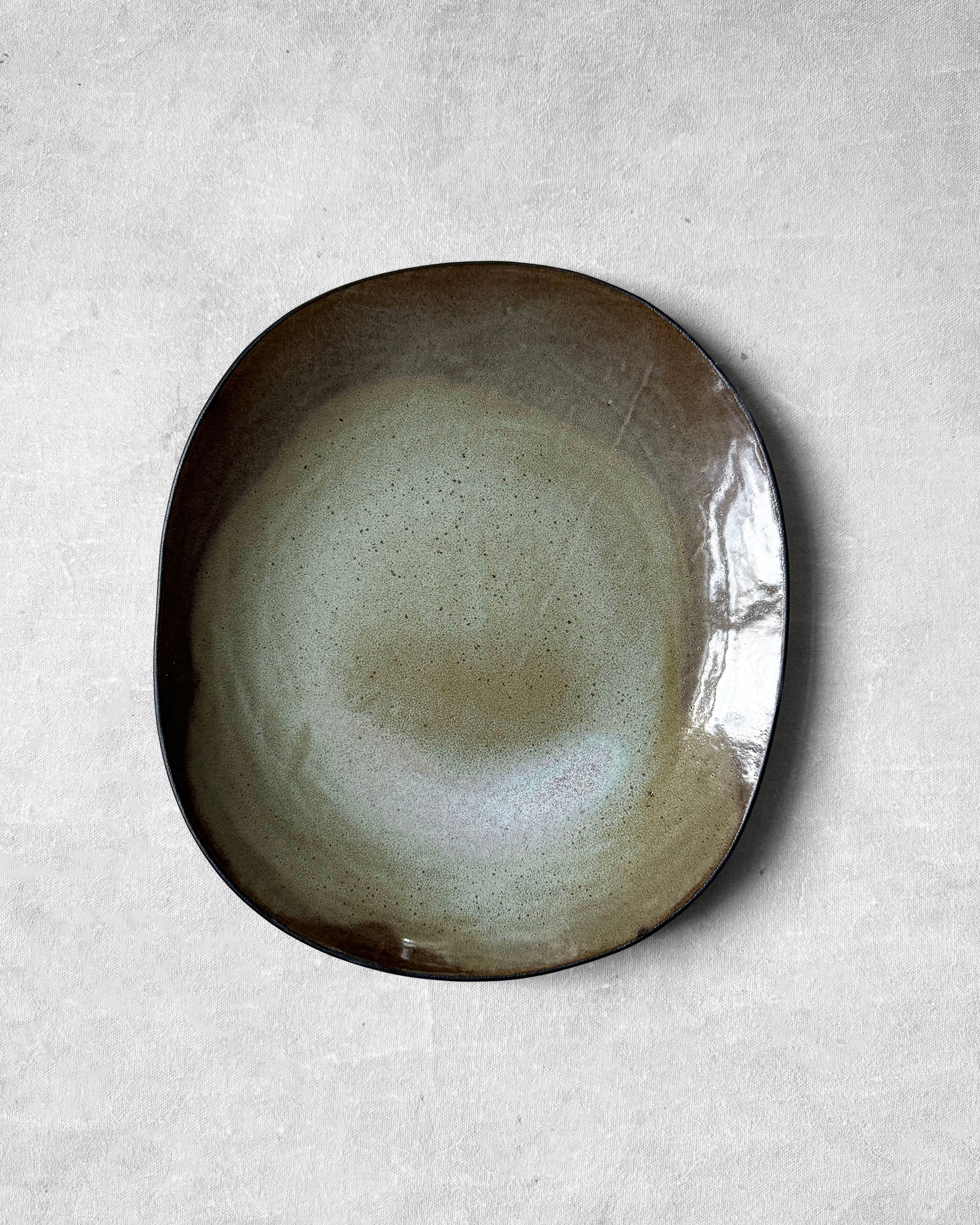 Dinner Plate in Dusty Sage