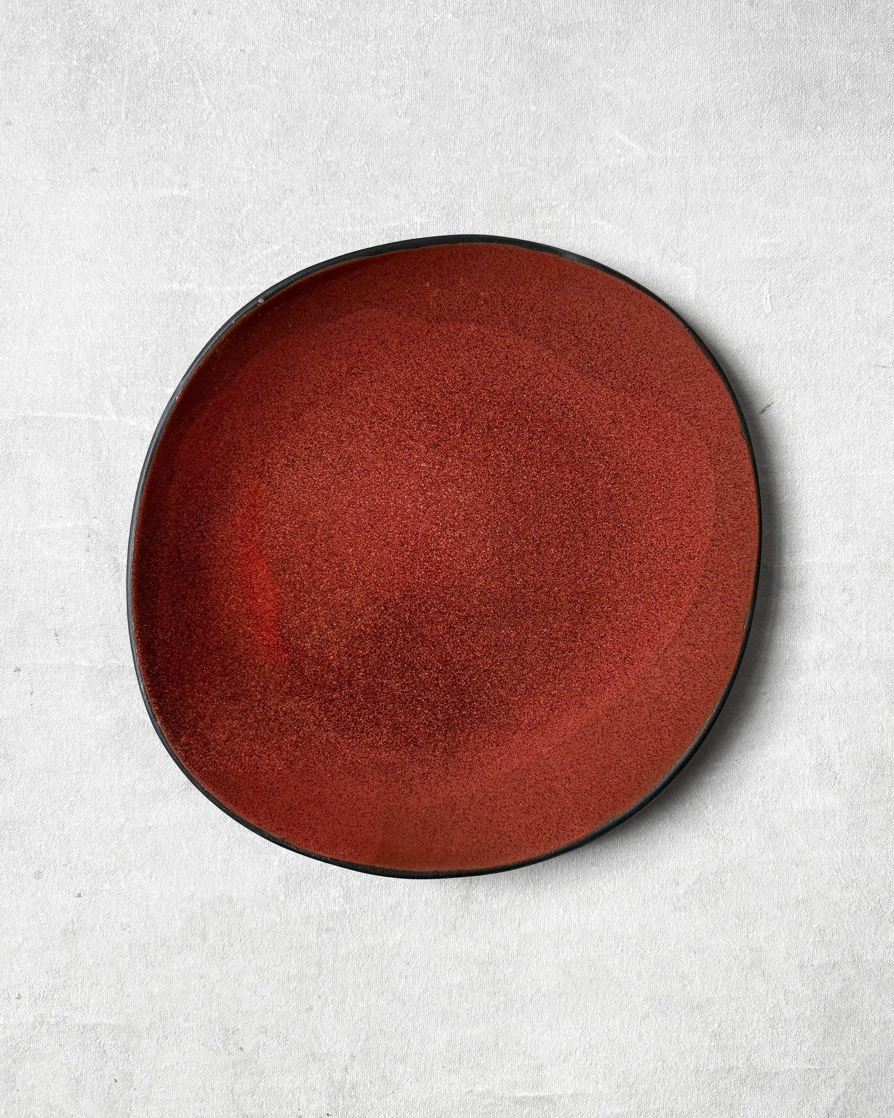 Dinner Plate in Pomegranate