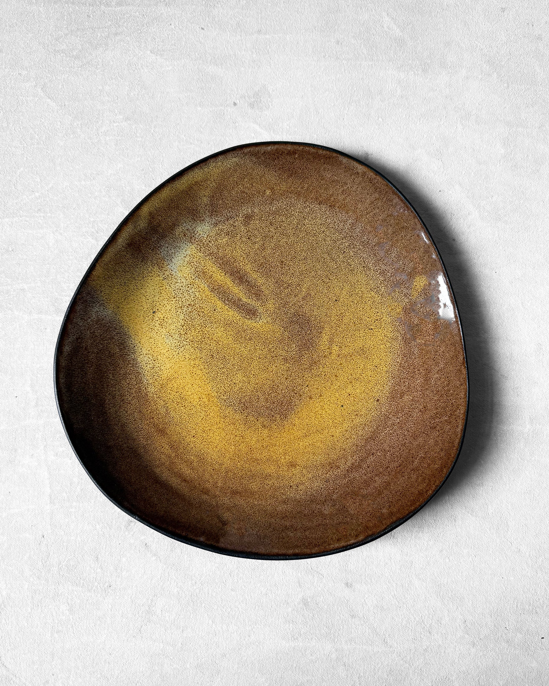 Dinner Plate in September Sunset