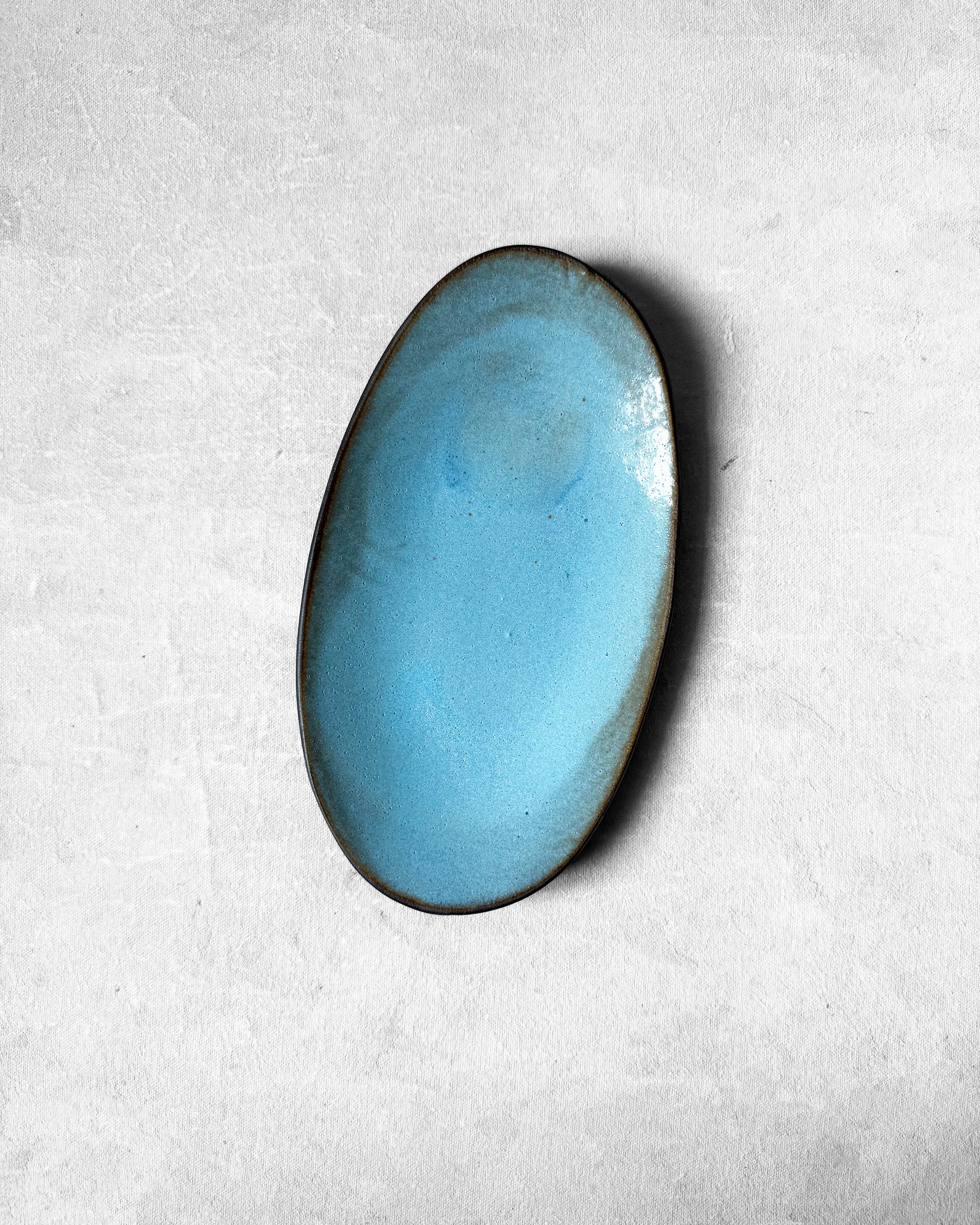 Small Serving Tray in Aqua