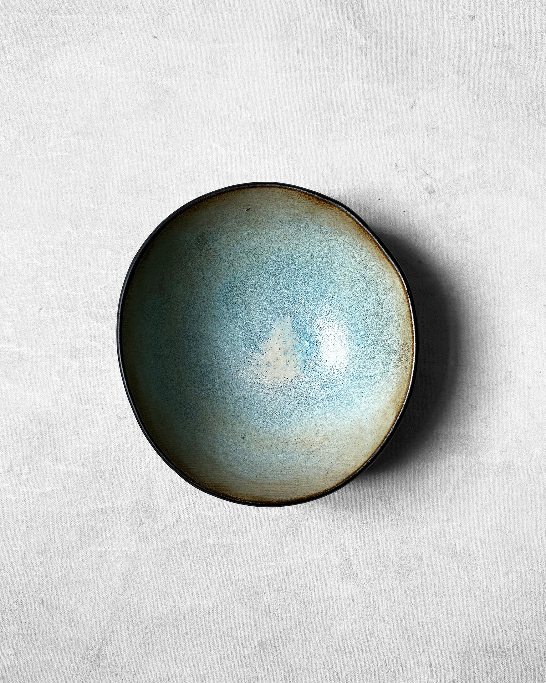 Breakfast Bowl in Ripple Aqua
