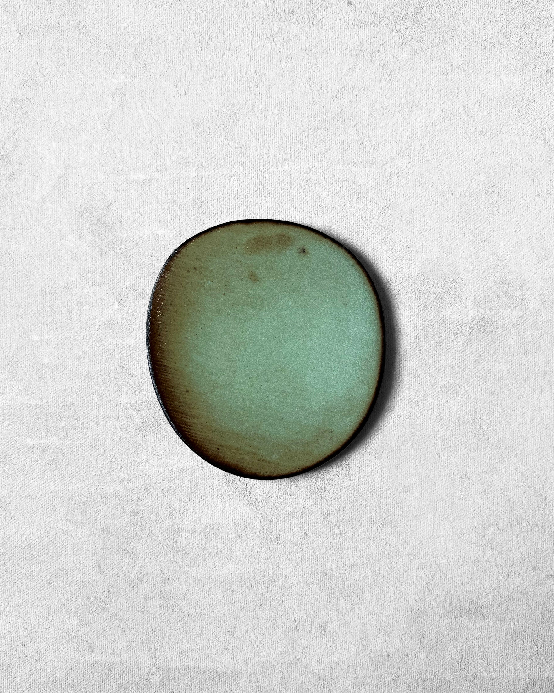 Coaster in Fluoro Green