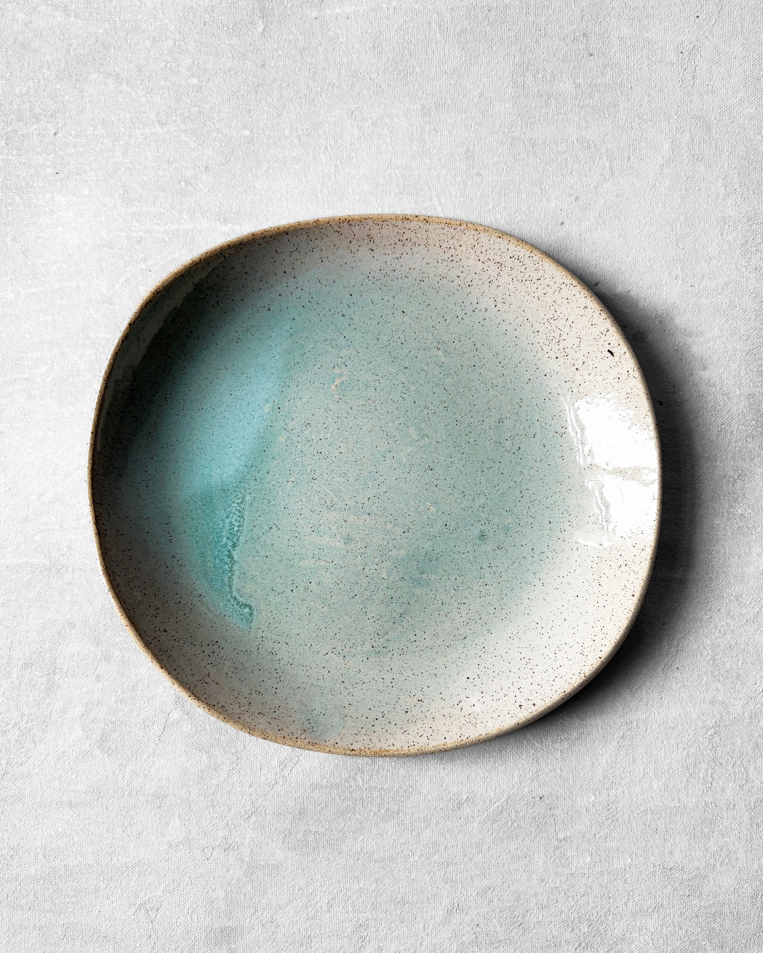 Dinner Plate in Misty Lagoon