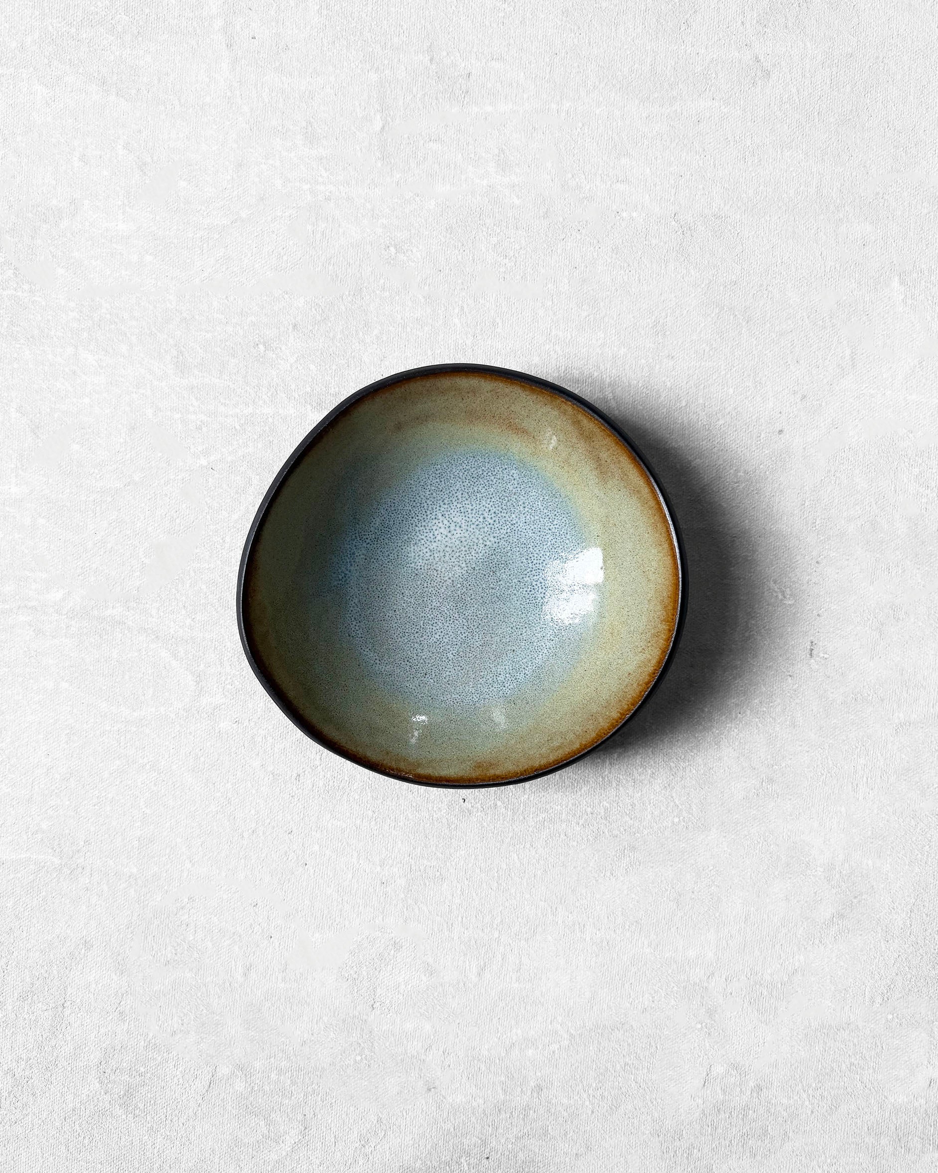 Tapas Plate in Mint Swirl