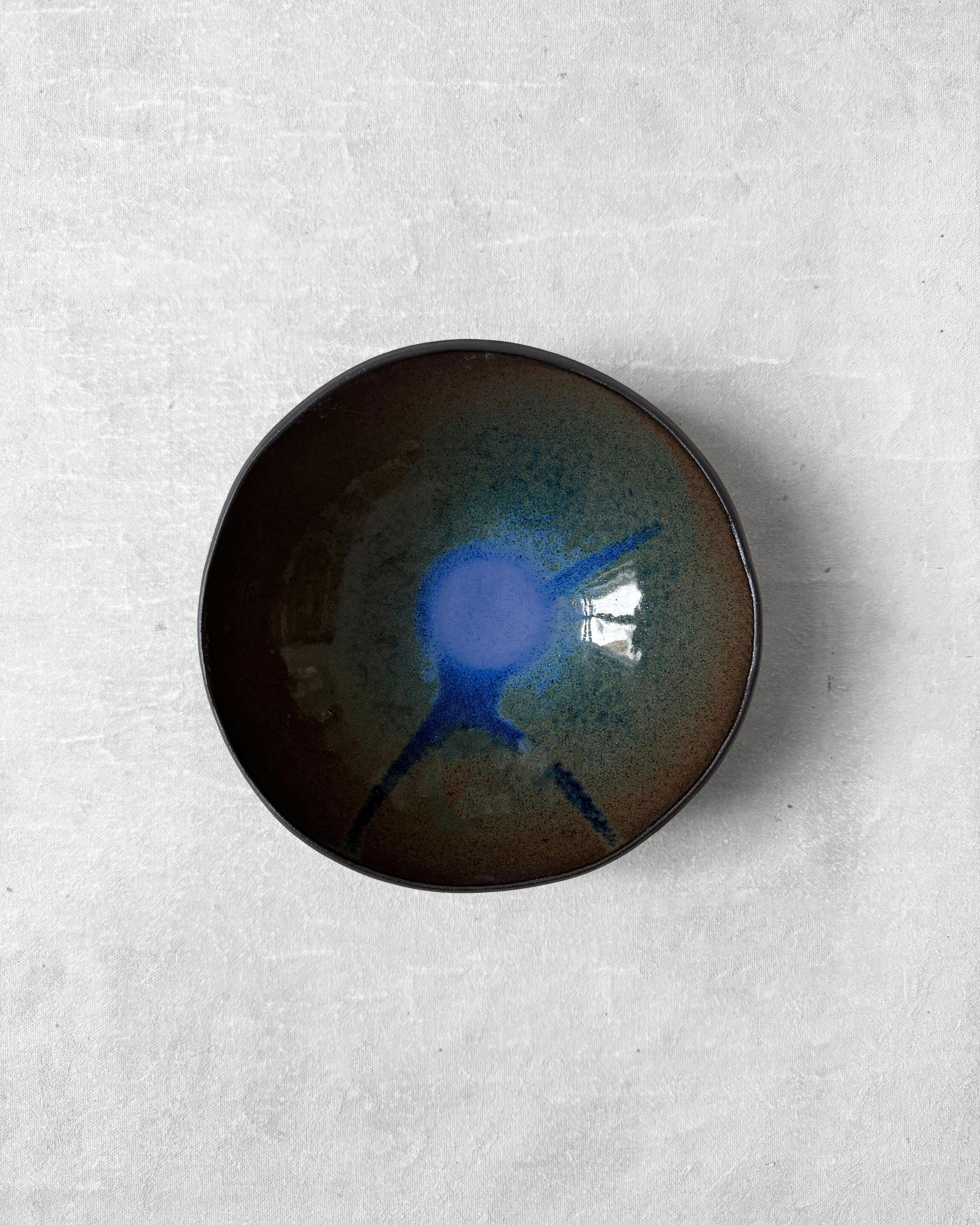 Breakfast Bowl in Cobalt Splash