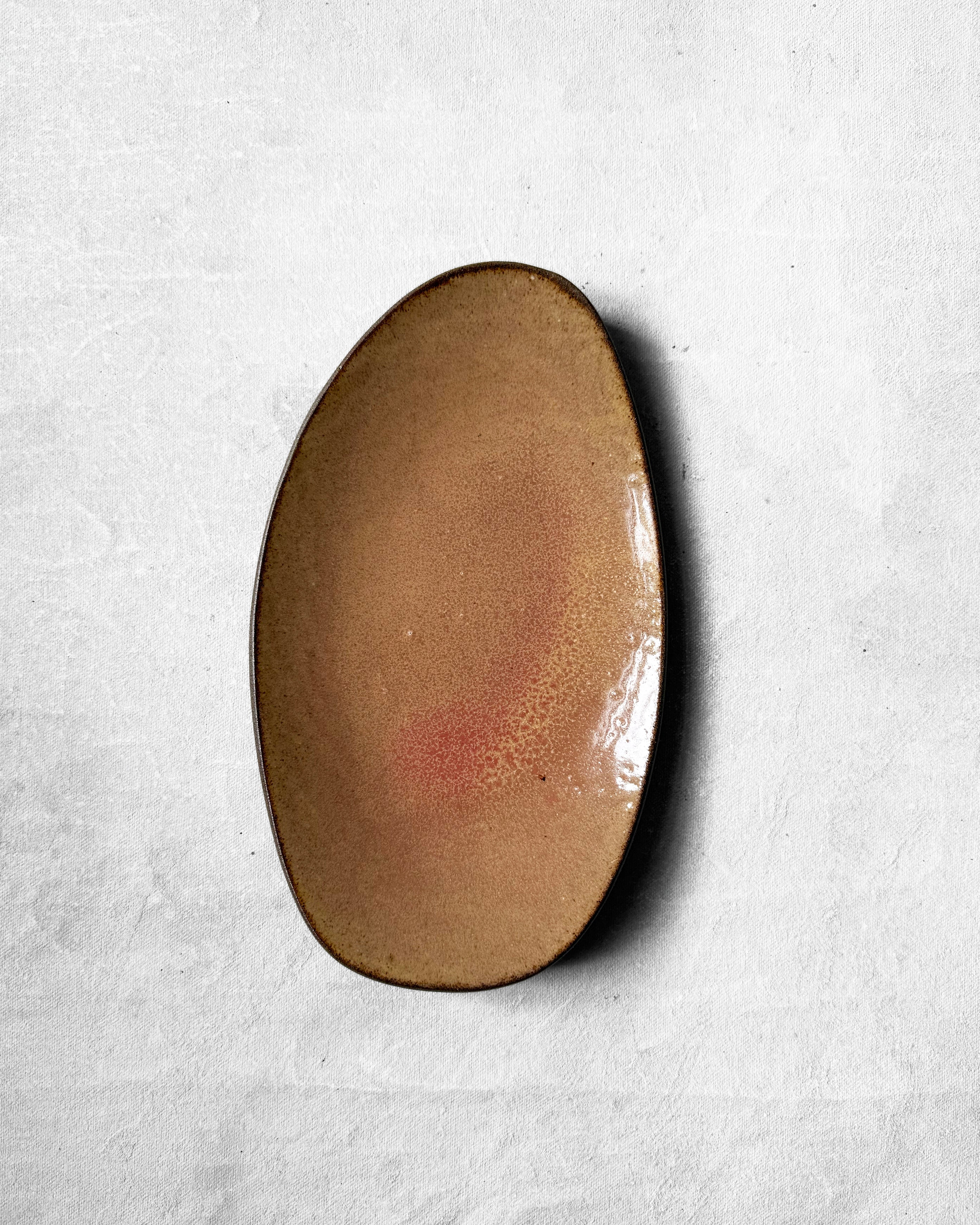 Small Serving Tray in Apricot