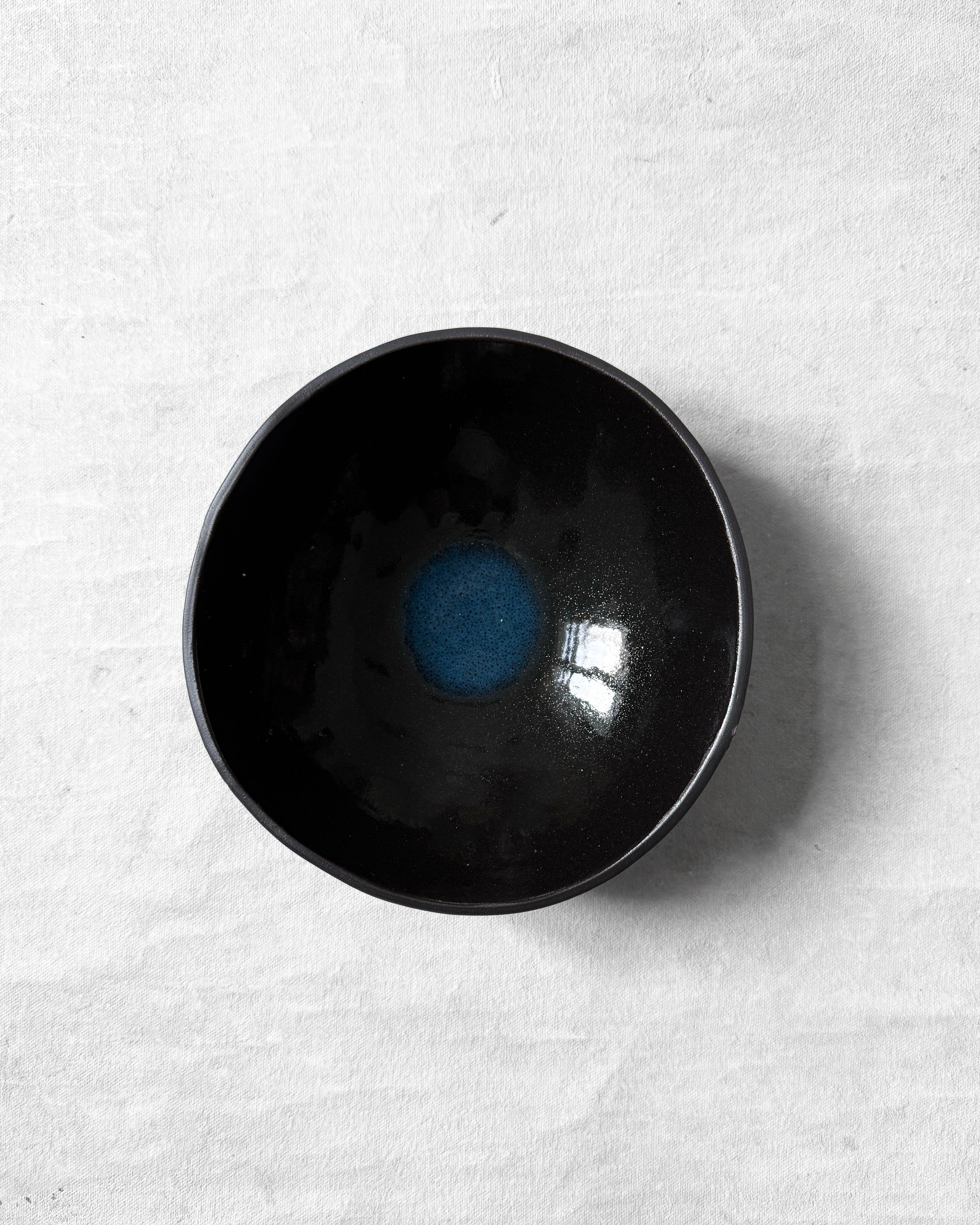Breakfast Bowl in Blue Obsidian
