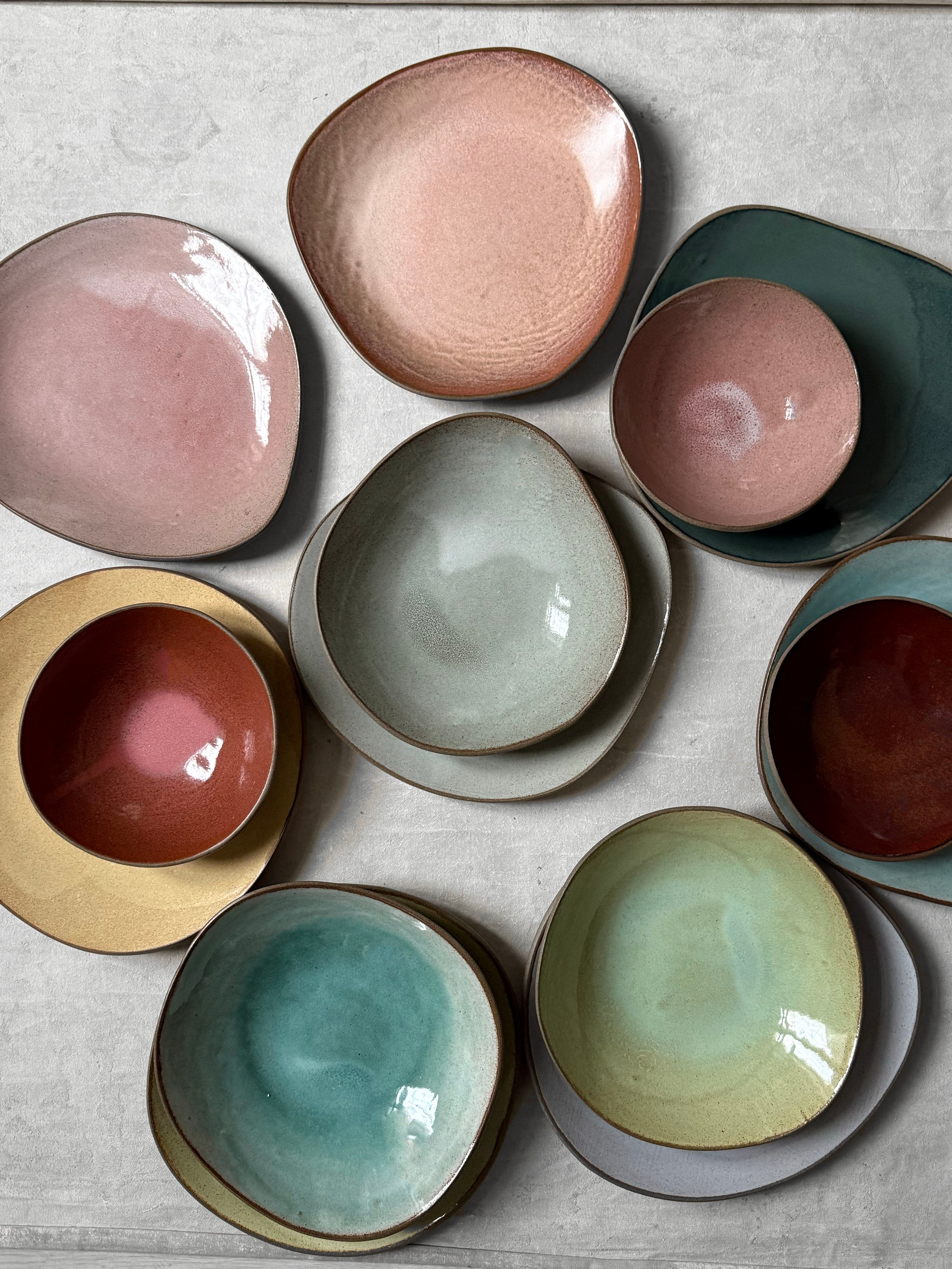 Pasta Bowl in Intense Ruby