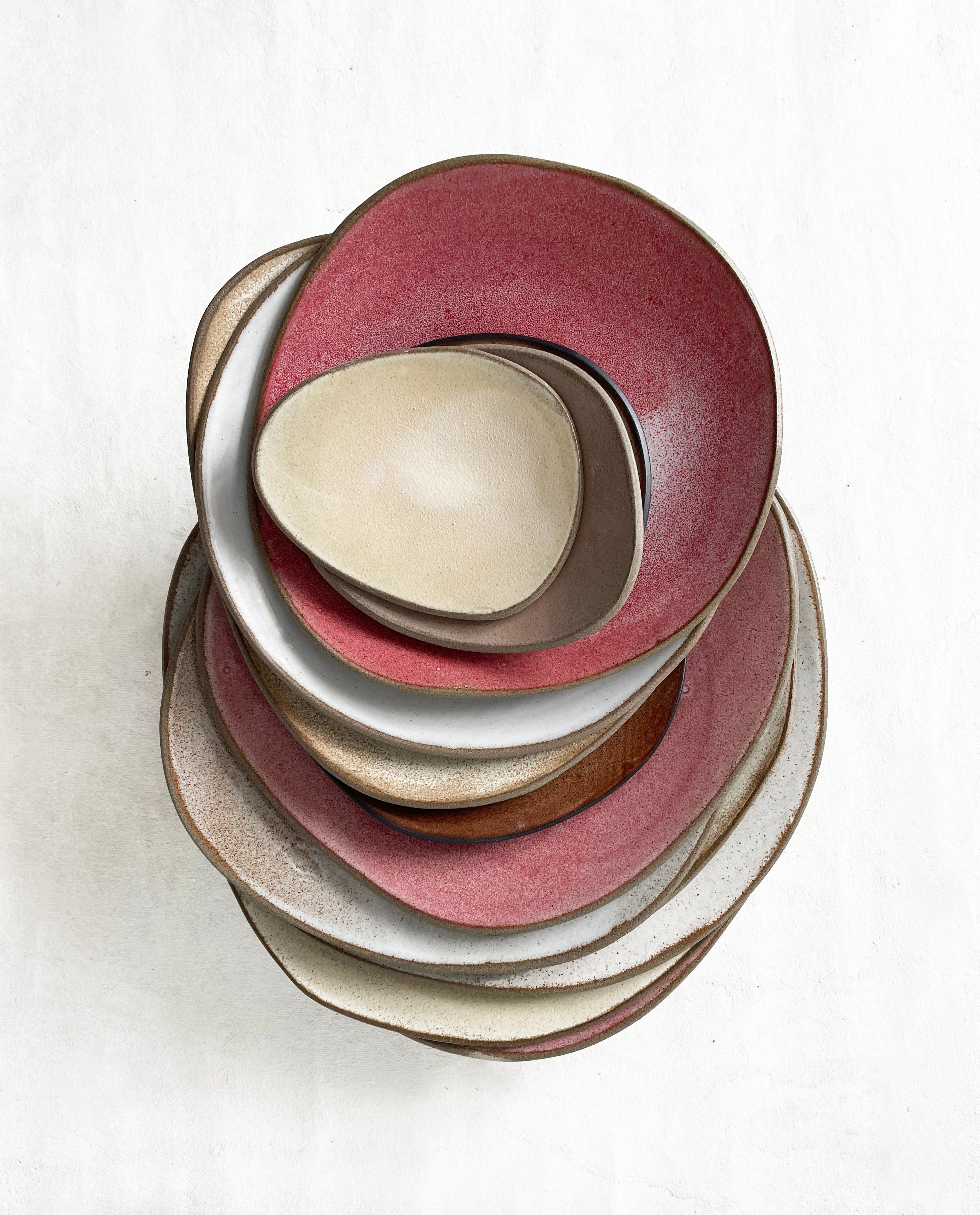 Dessert Plate in Sakura Pink