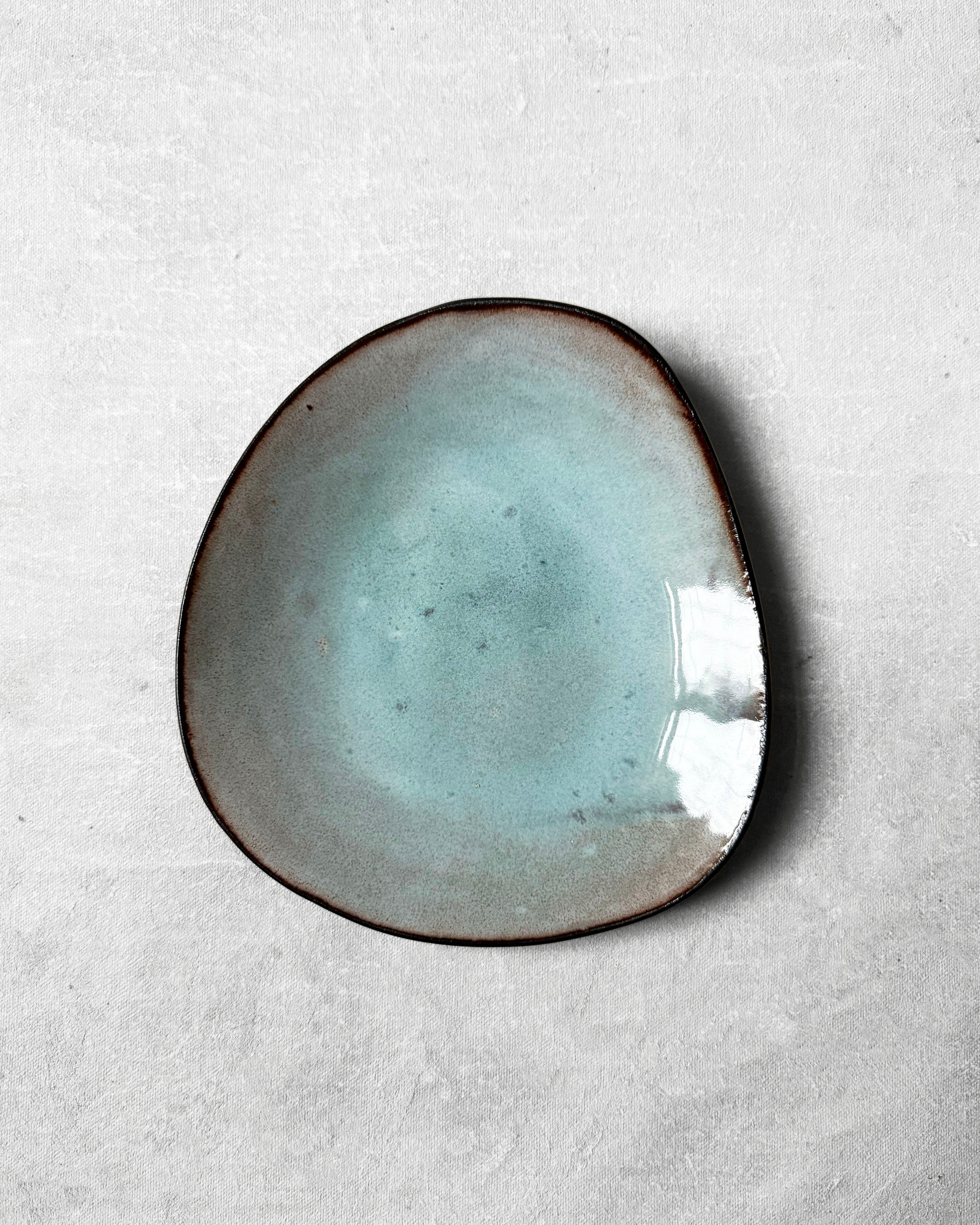 Dessert Plate in Lagoon