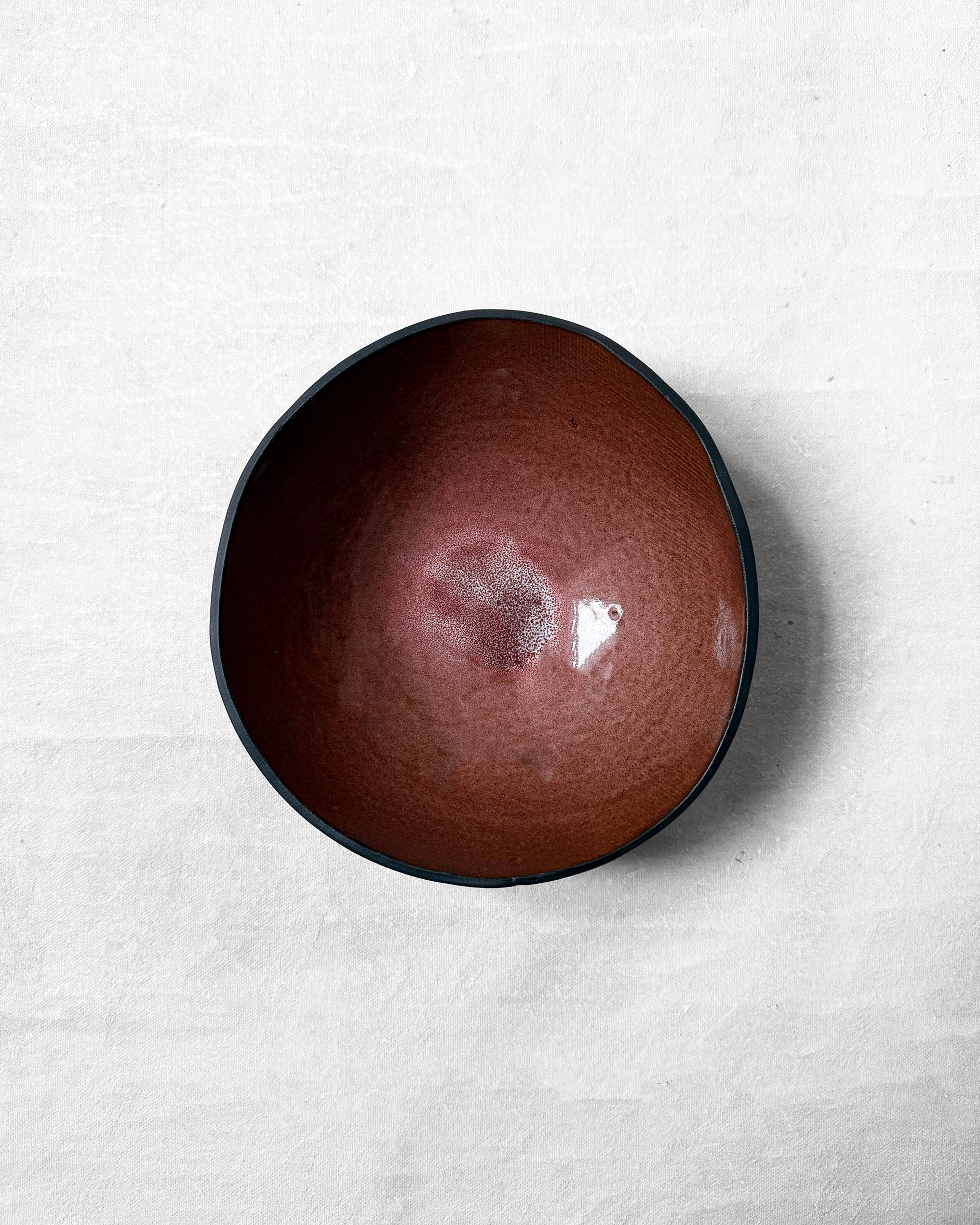 Breakfast Bowl in Deep Rose Quartz