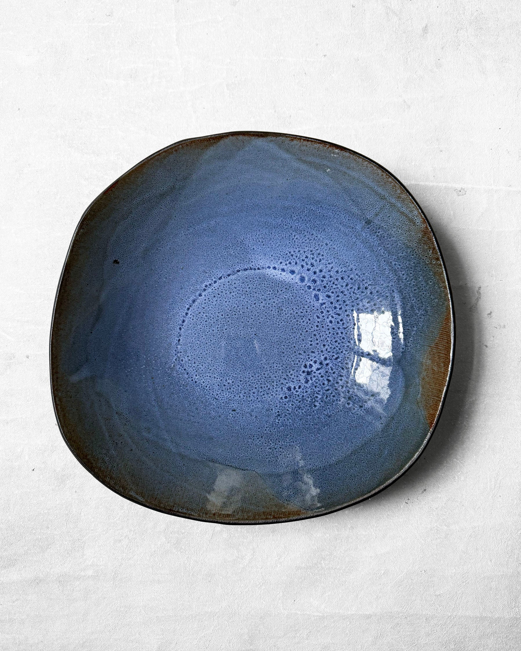 Salad Bowl in Azure Blue