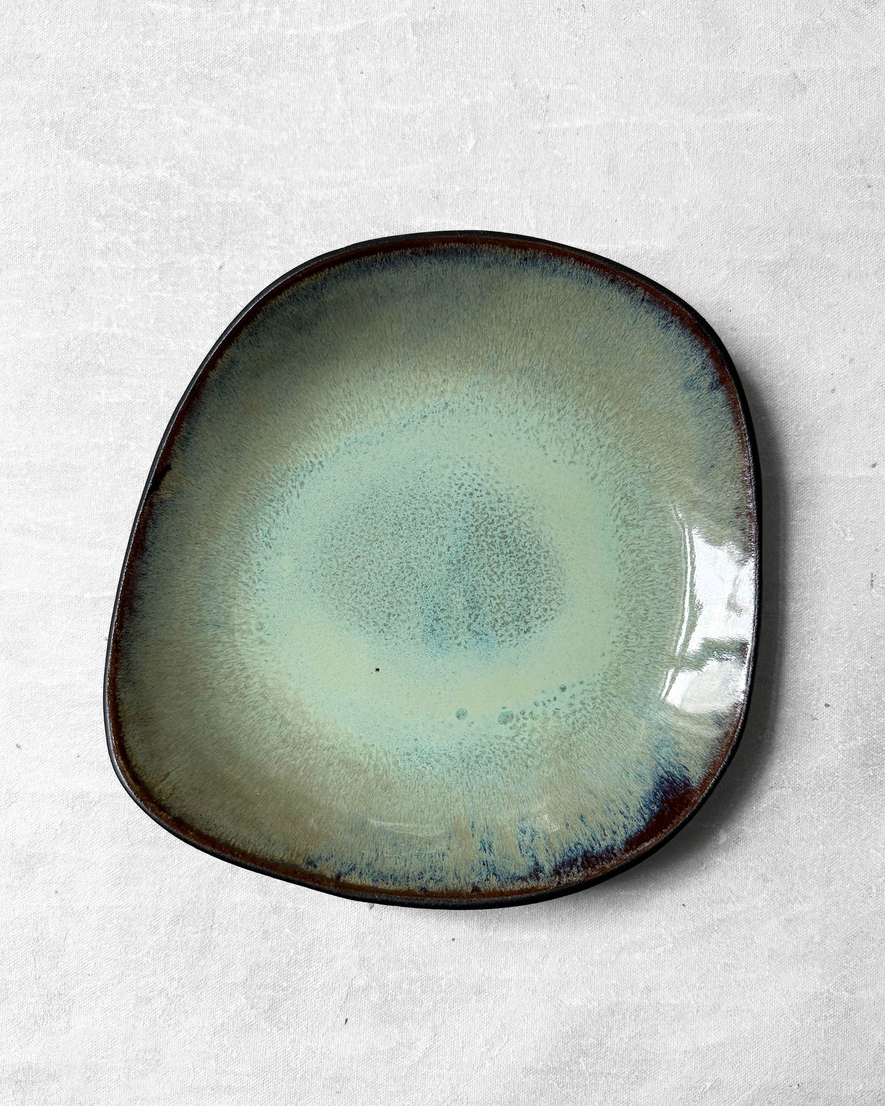 Everyday Plate in Aurora Green