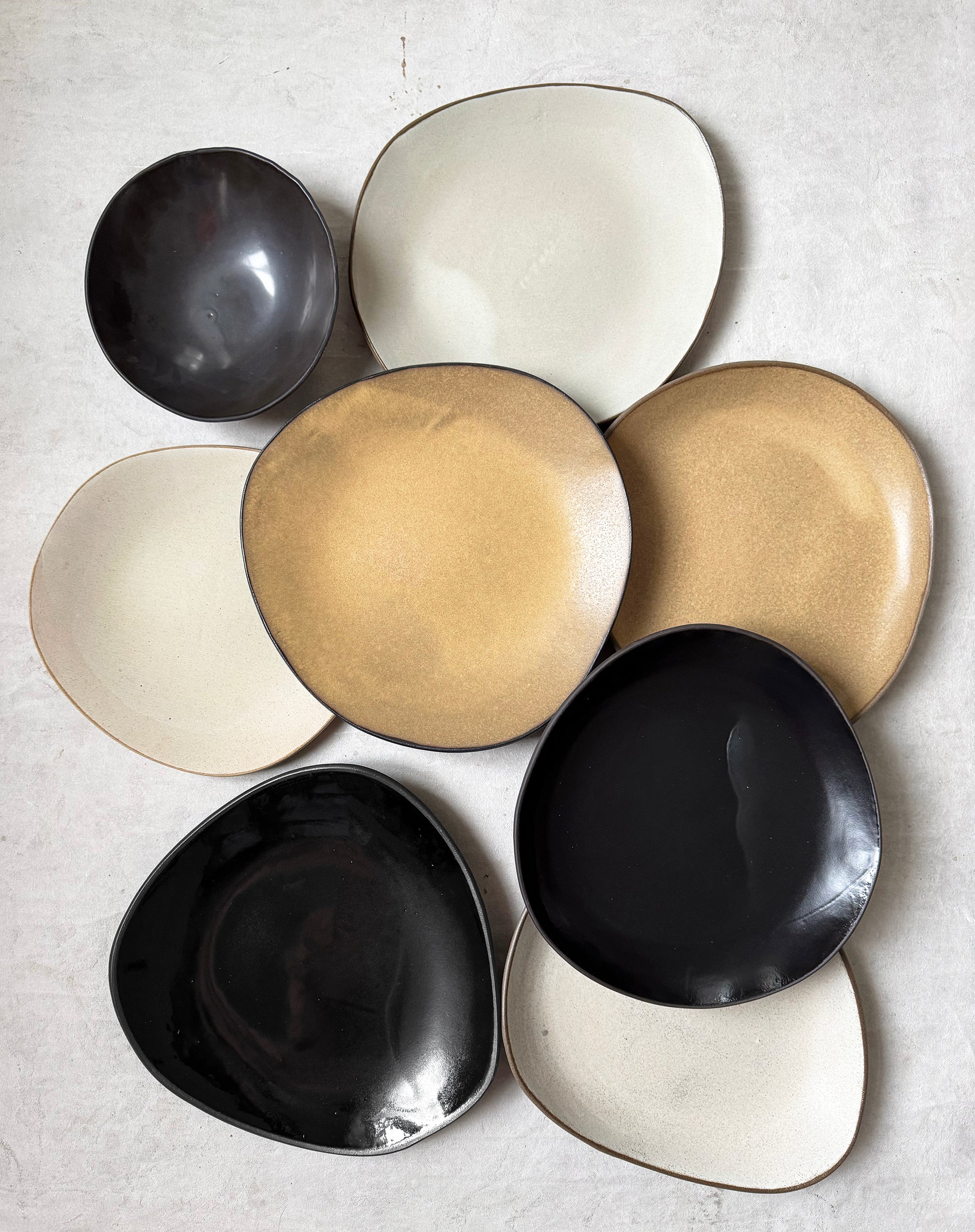Tapas Plate in Black Coffee