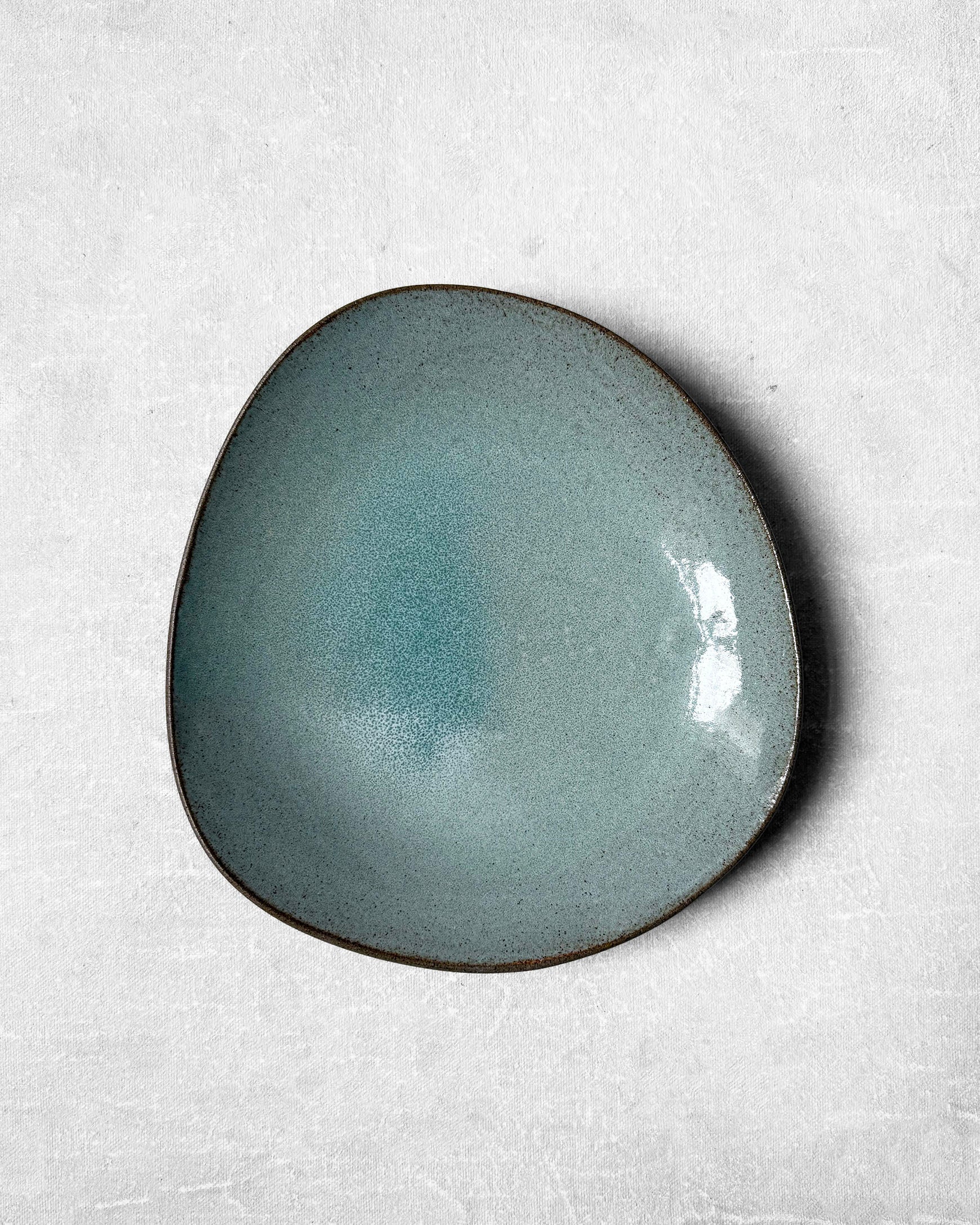 Dessert Plate in Muted Lagoon