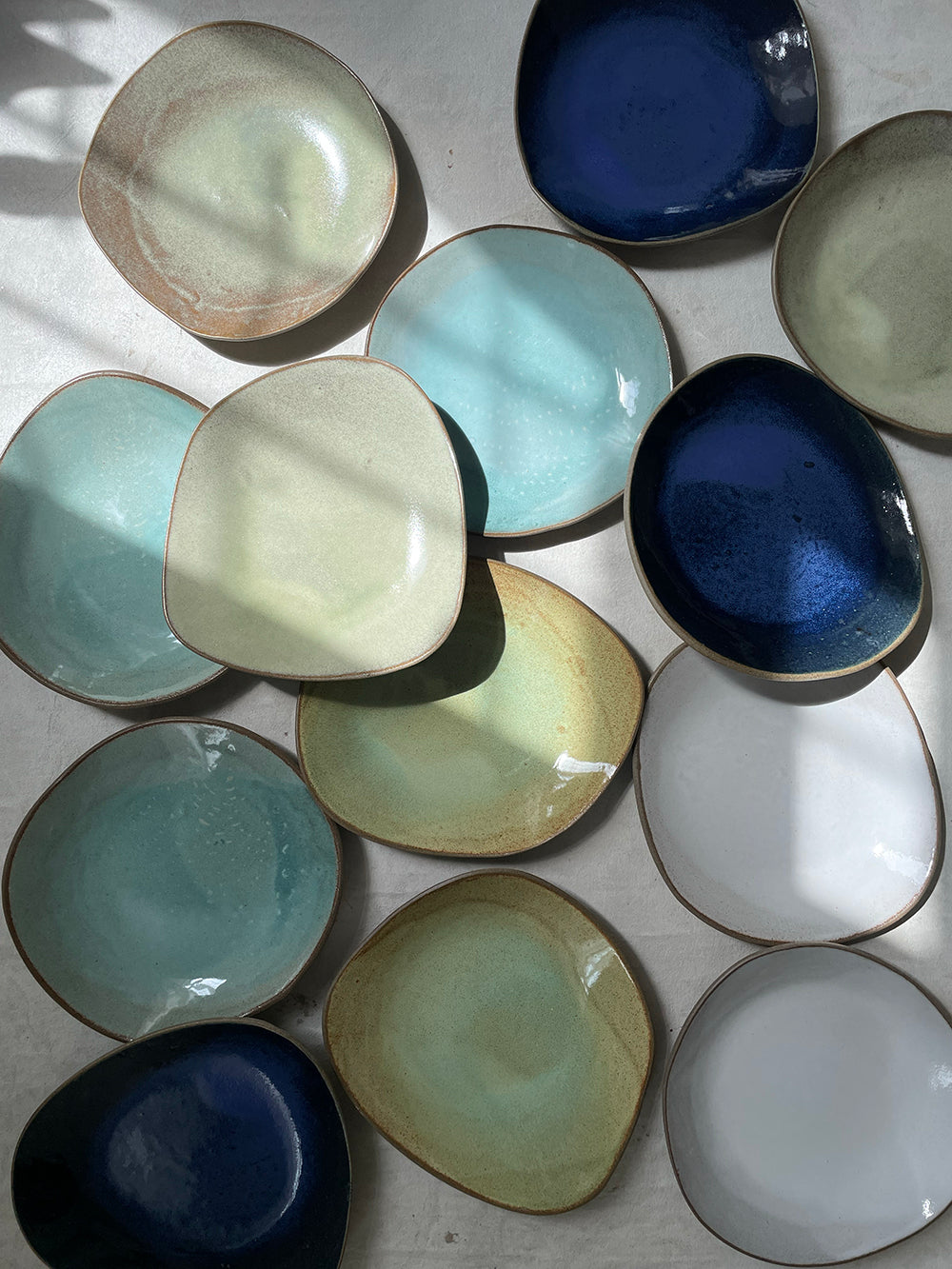 Everyday Plate in Lime Swirl