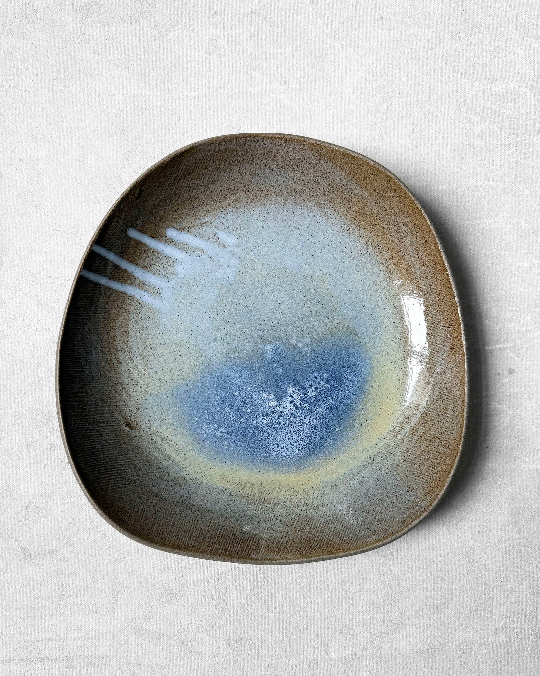 Everyday Plate in Azure Splash