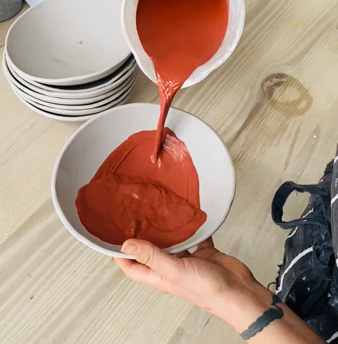 Pasta Bowl in Hot Berry