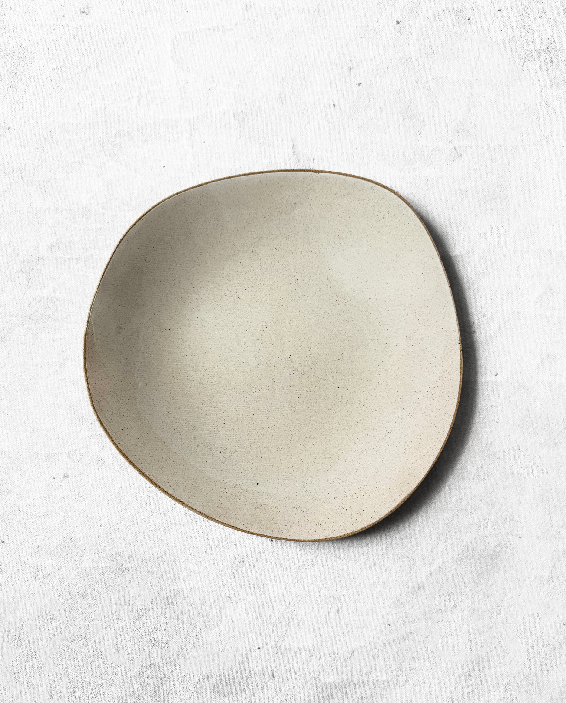 Dinner Plate in Matte Alabaster