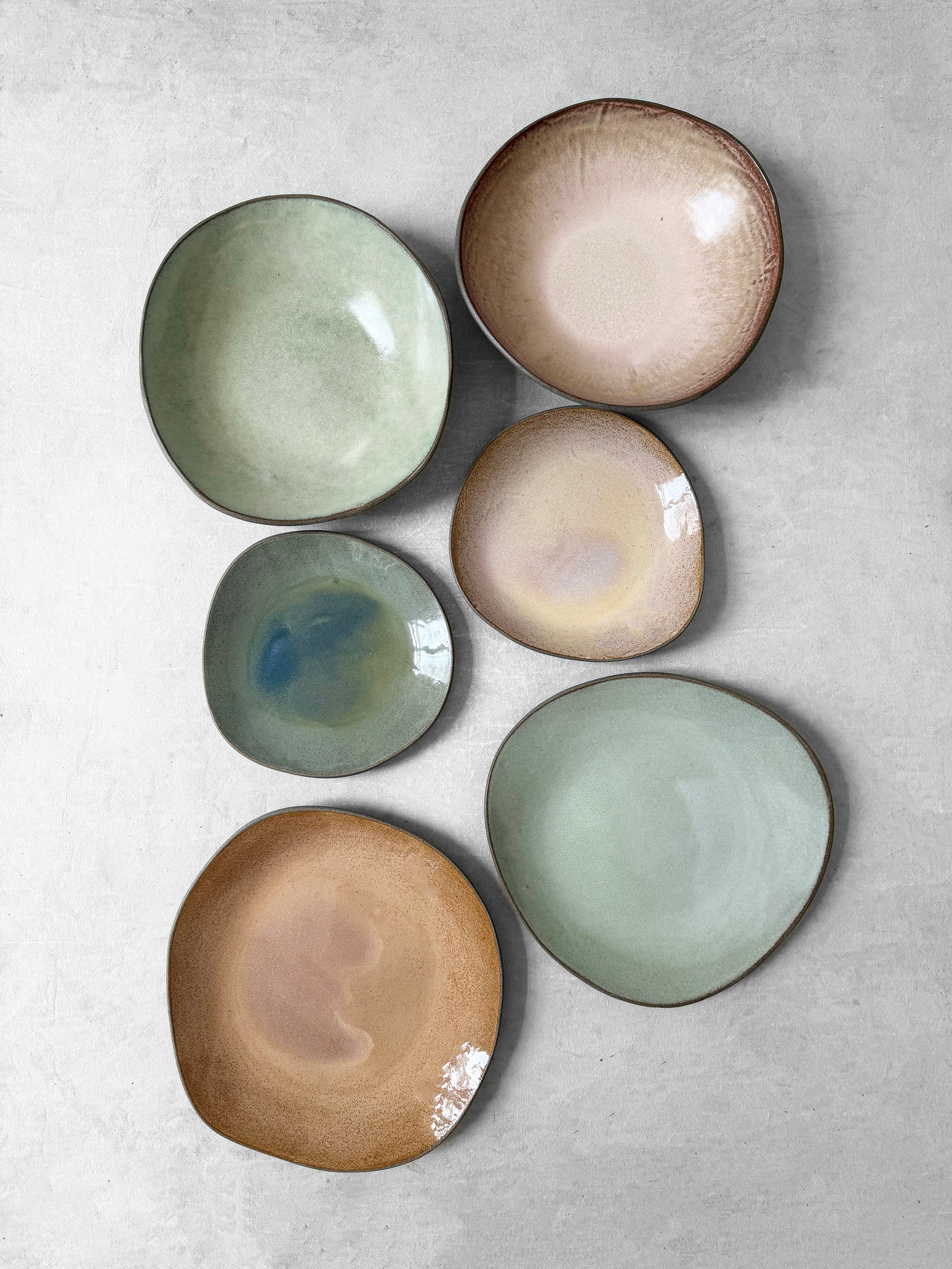 Dessert Plate in Calm Green