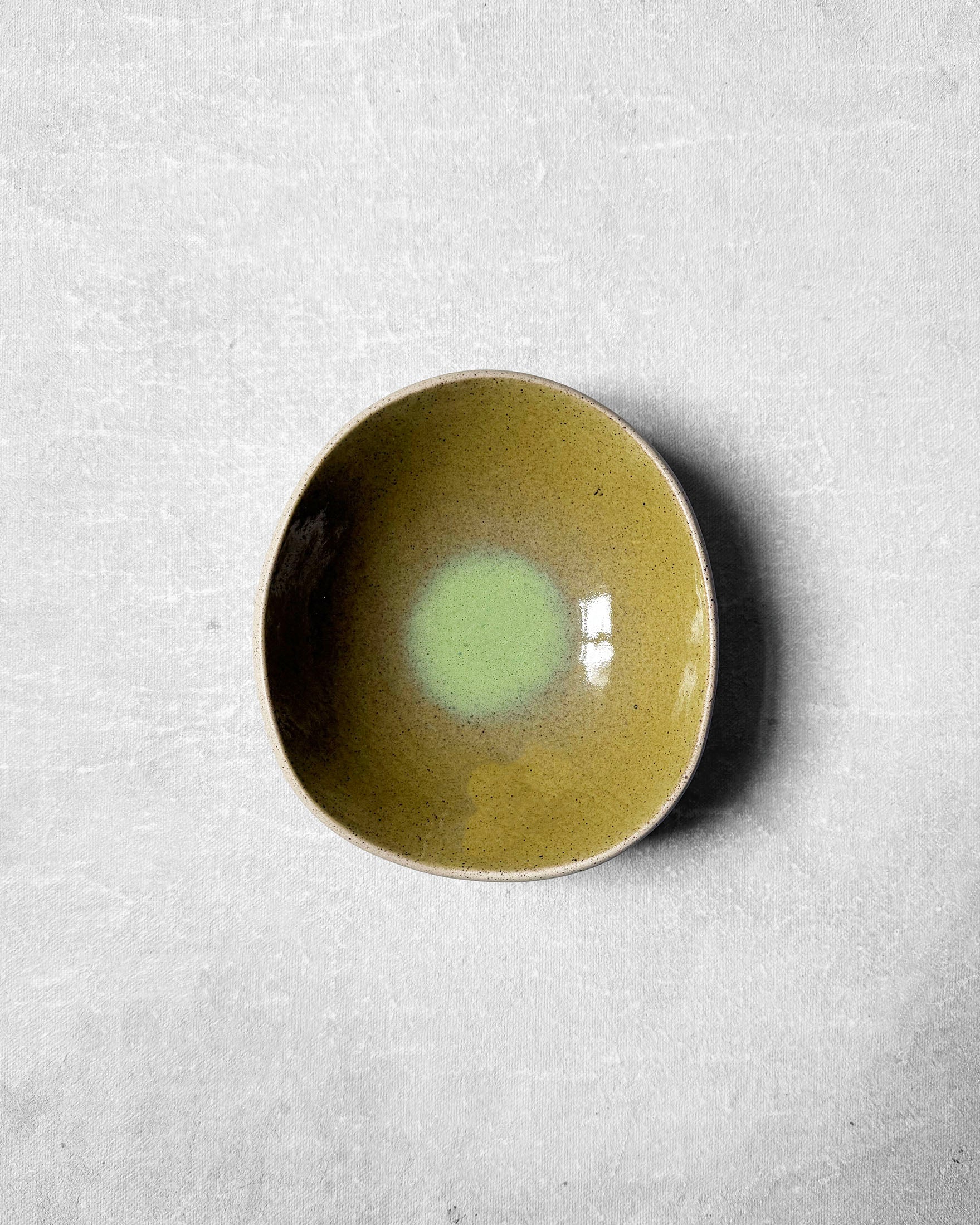 Tapas Bowl in Satin Lime